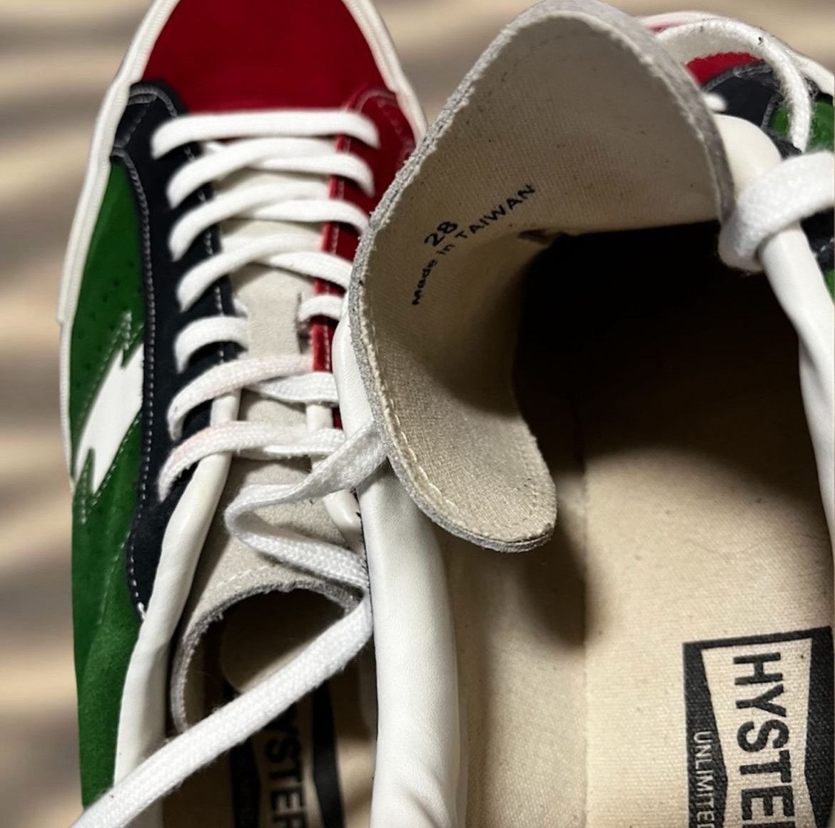 Hysteric Glamour Hysteric Glamour SS/2019 One Bolt Low Top Sneakers Size US 11 / EU 44 - 8 Thumbnail
