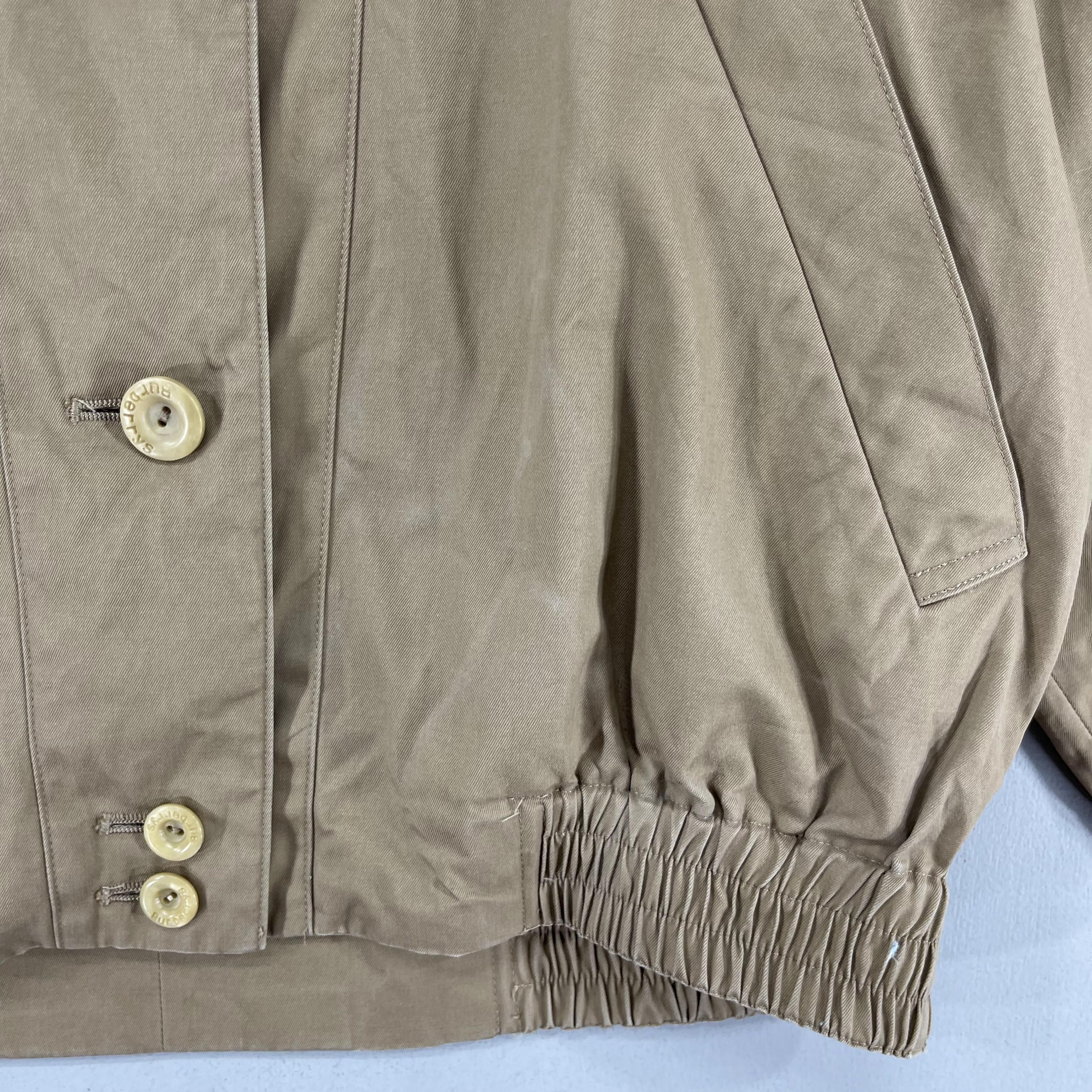 Burberry × Vintage Vintage 90s BURBERRYS England Casual Button Up Jacket Size M / US 6-8 / IT 42-44 - 3 Thumbnail
