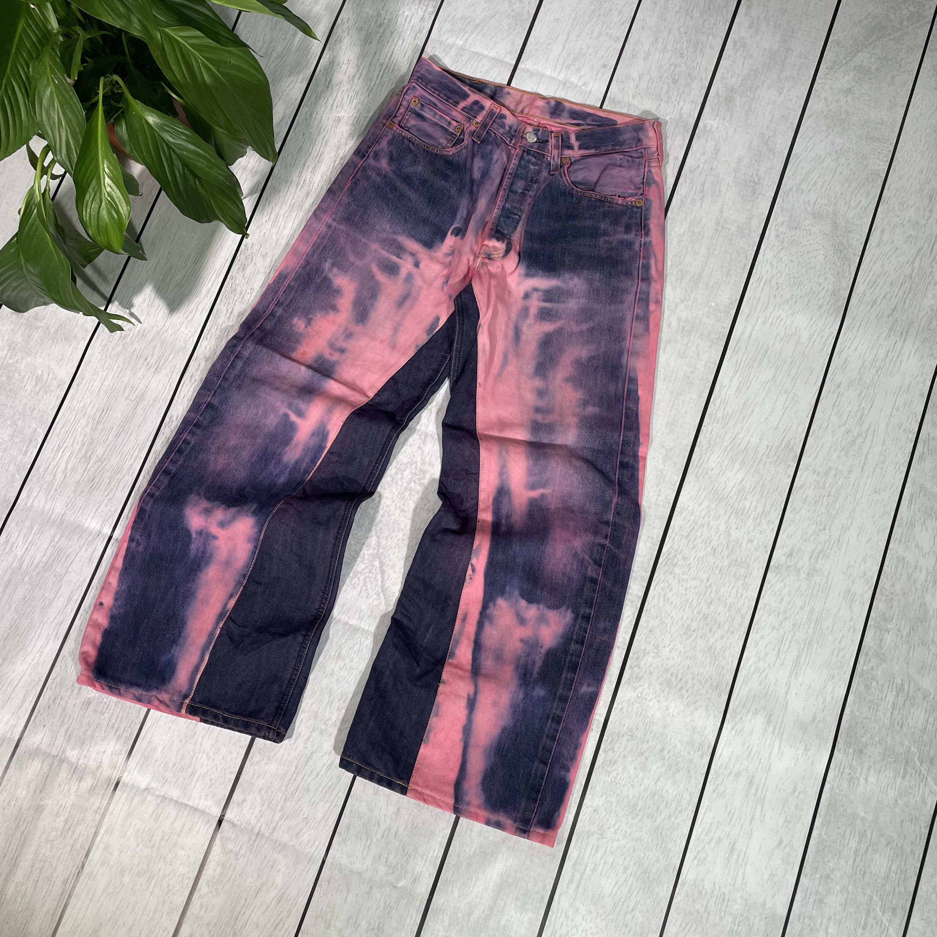 Levi's Custom Levi's baggy Jeans japanese style Y2K Alt 1of1 Size US 31 - 2 Thumbnail