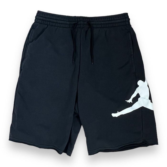 Jordan Brand VTG Air Jordan Jumpman Logo Fleece 10” Shorts Black White