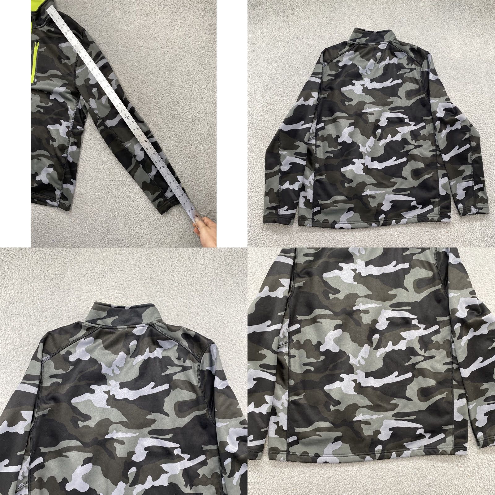 Russell Athletic Russell Athletic Poly Tech Fleece 1/4 Zip Pullover Men’s M Black Camouflage Sweatshirt Shirt Shirt? Size US M / EU 48-50 / 2 - 8 Thumbnail