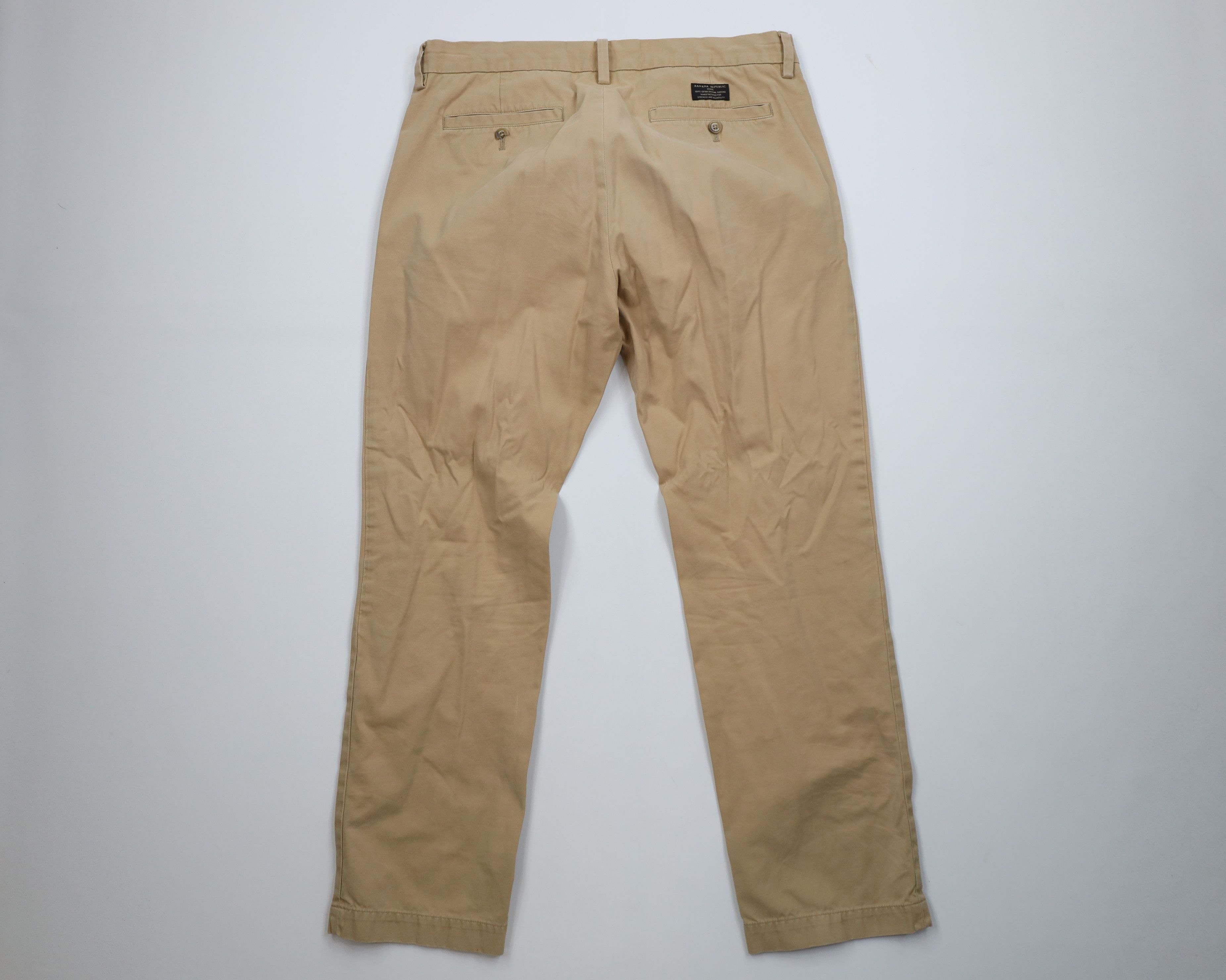 Banana Republic Vintage Y2K Banana Republic Vintage Straight Fit Chino Pants Size US 36 / EU 52 - 8 Thumbnail