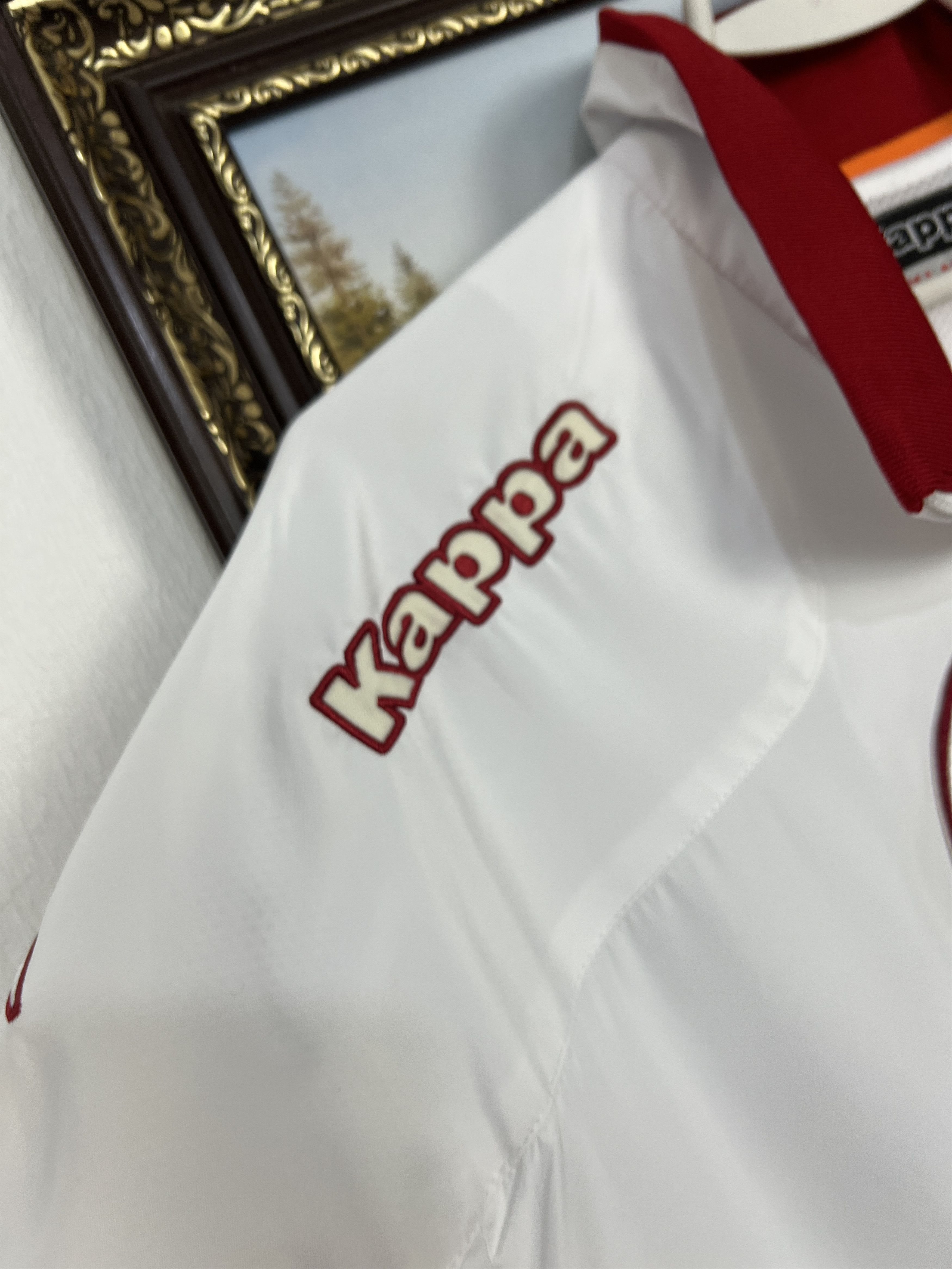 Kappa Vintage Kappa AC Roma Football Suit Soccer Set Jacket Pants Size US XXL / EU 58 / 5 - 5 Thumbnail