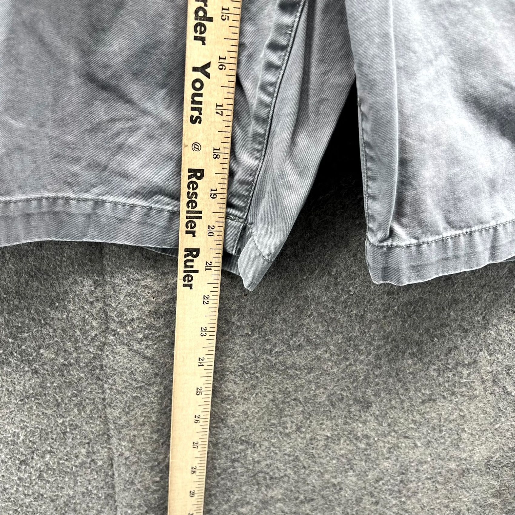 Bonobos Bonobos Shorts Mens 40 Gray Chino Flat Front Golf 9 In Canvas Read" Size US 40 / EU 56 - 4 Thumbnail