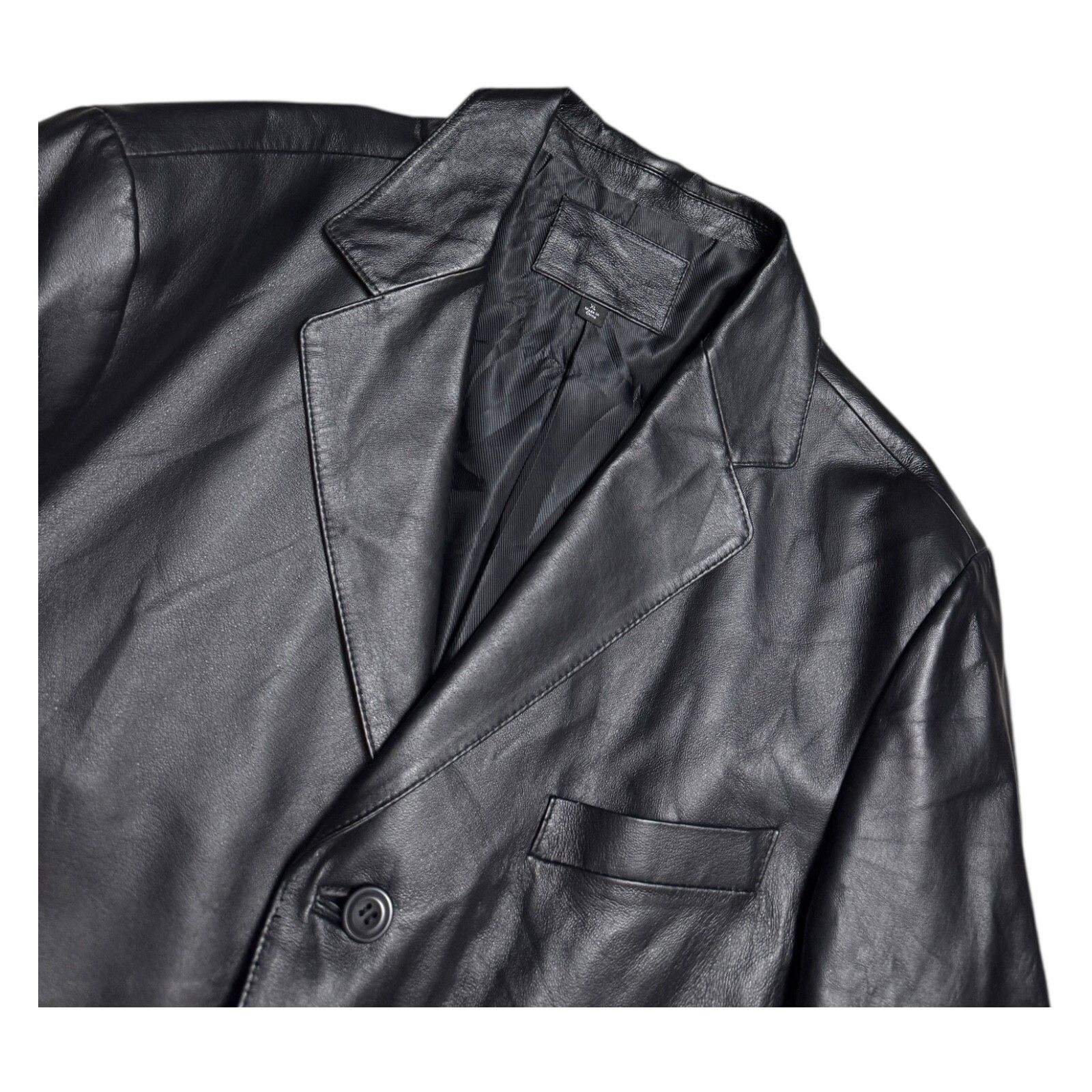 Croft & Barrow CROFT & BARROW GENUINE LEATHER Business Coat Jacket XL Size US XL / EU 56 / 4 - 3 Thumbnail