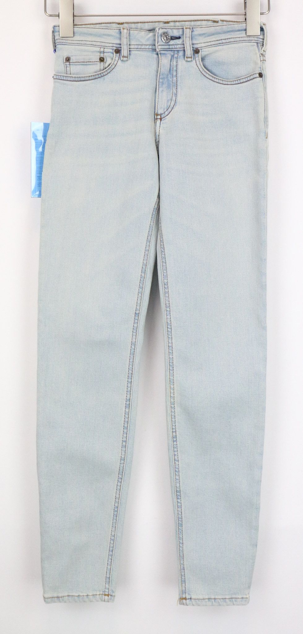 Acne Studios CLIMB W24/L32 Light Blue Skinny Stretch Jeans 75064 Size 24" / US 00 / IT 34 - 1 Thumbnail