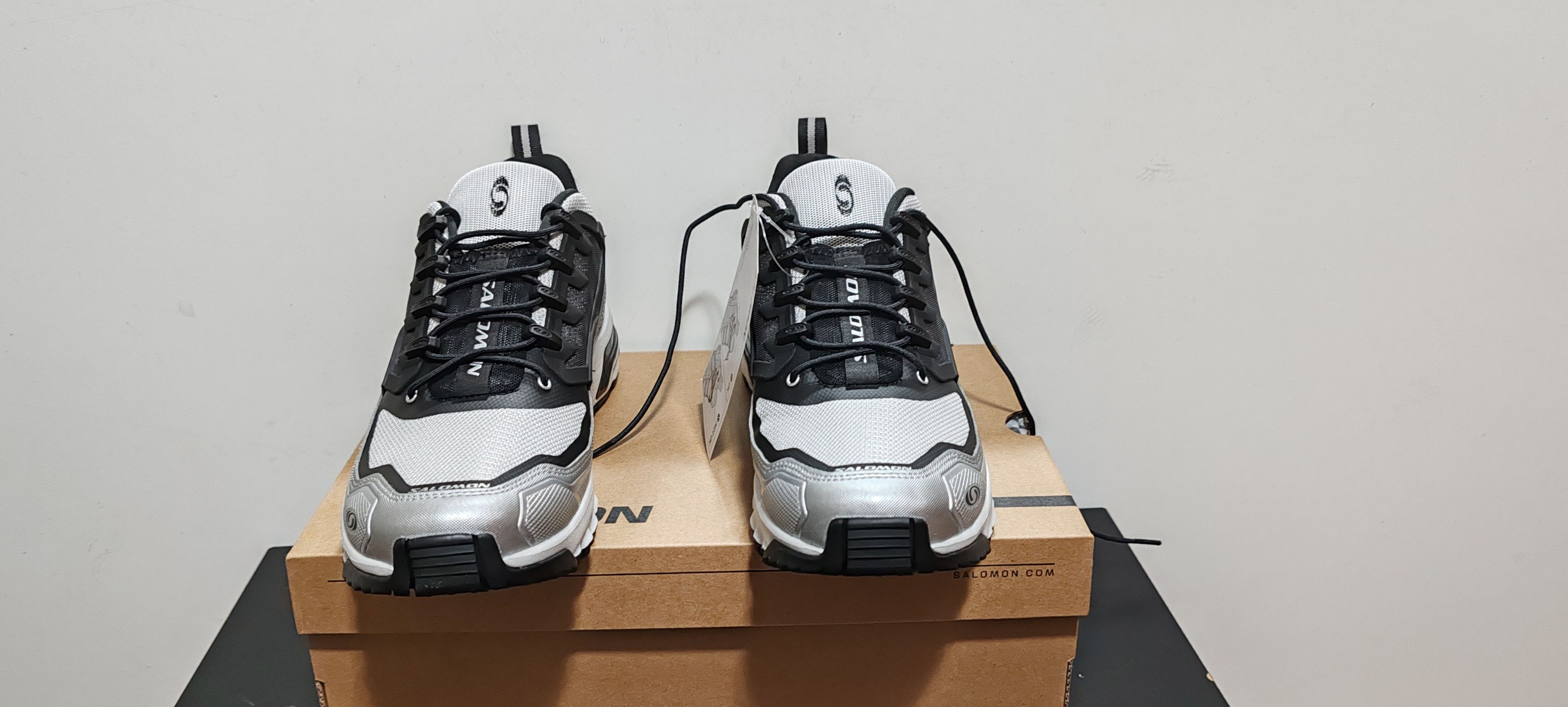 Salomon Salomon ACS +FT Glacier Gris/Black/Silver Tg:Eur 46 Size US 12.5 / EU 45-46 - 2 Thumbnail