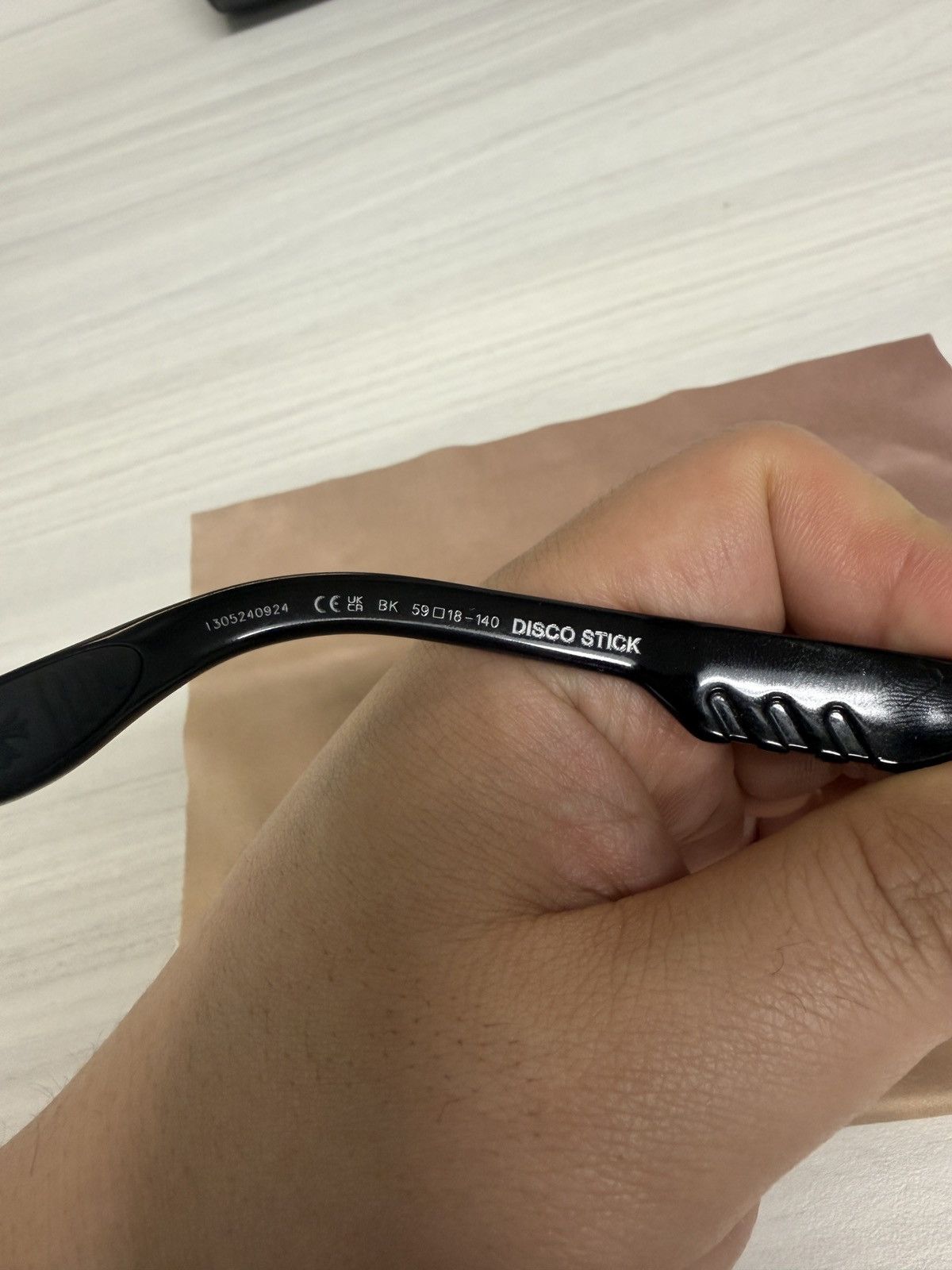 Chrome Hearts Chrome hearts disco stick sunglasses. Gloss black Size ONE SIZE - 4 Thumbnail