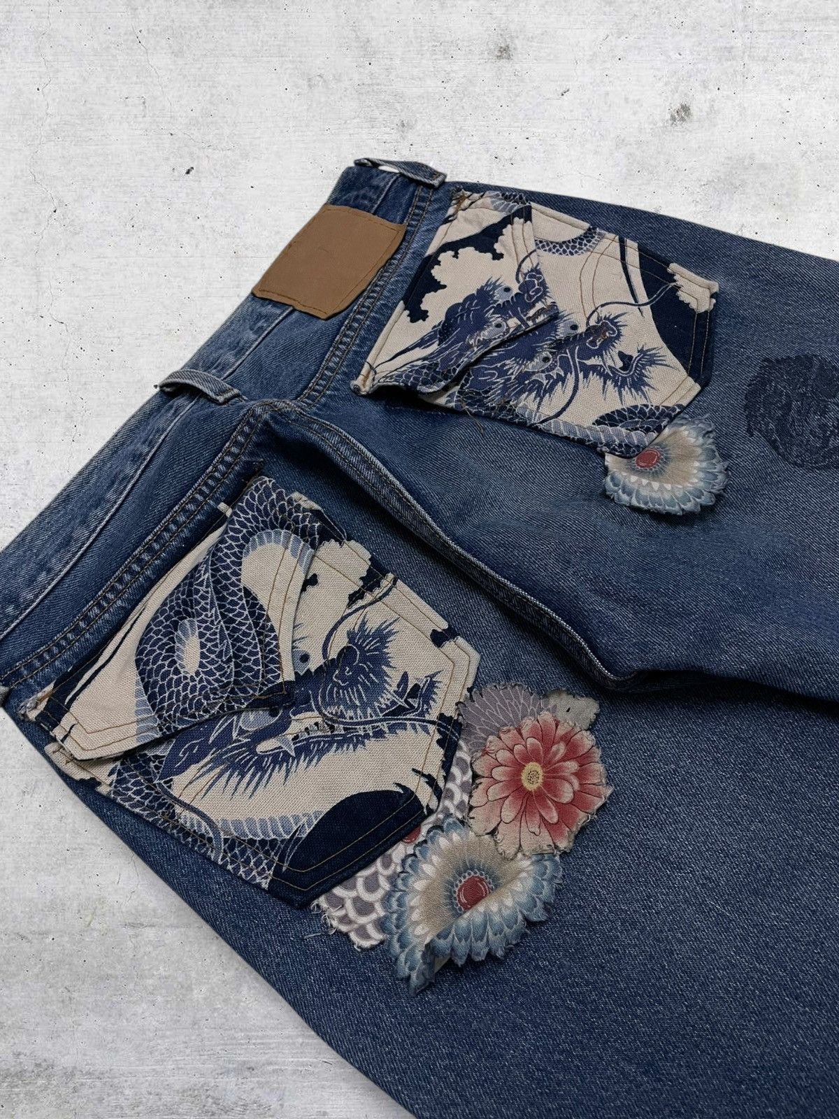 Levi's Vintage Clothing VINTAGE 501 LEVIS 90S DESIGNER USA RARE DESIGN SUKAJAN DENIM Size US 28 / EU 44 - 8 Thumbnail