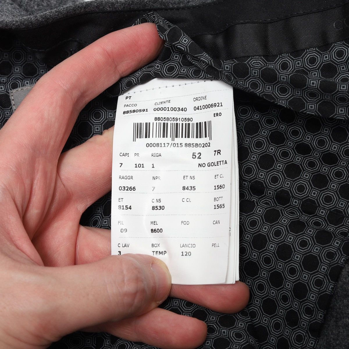 Corneliani Corneliani Wool Grey Trousers Pants Size US 36 / EU 52 - 21 Thumbnail