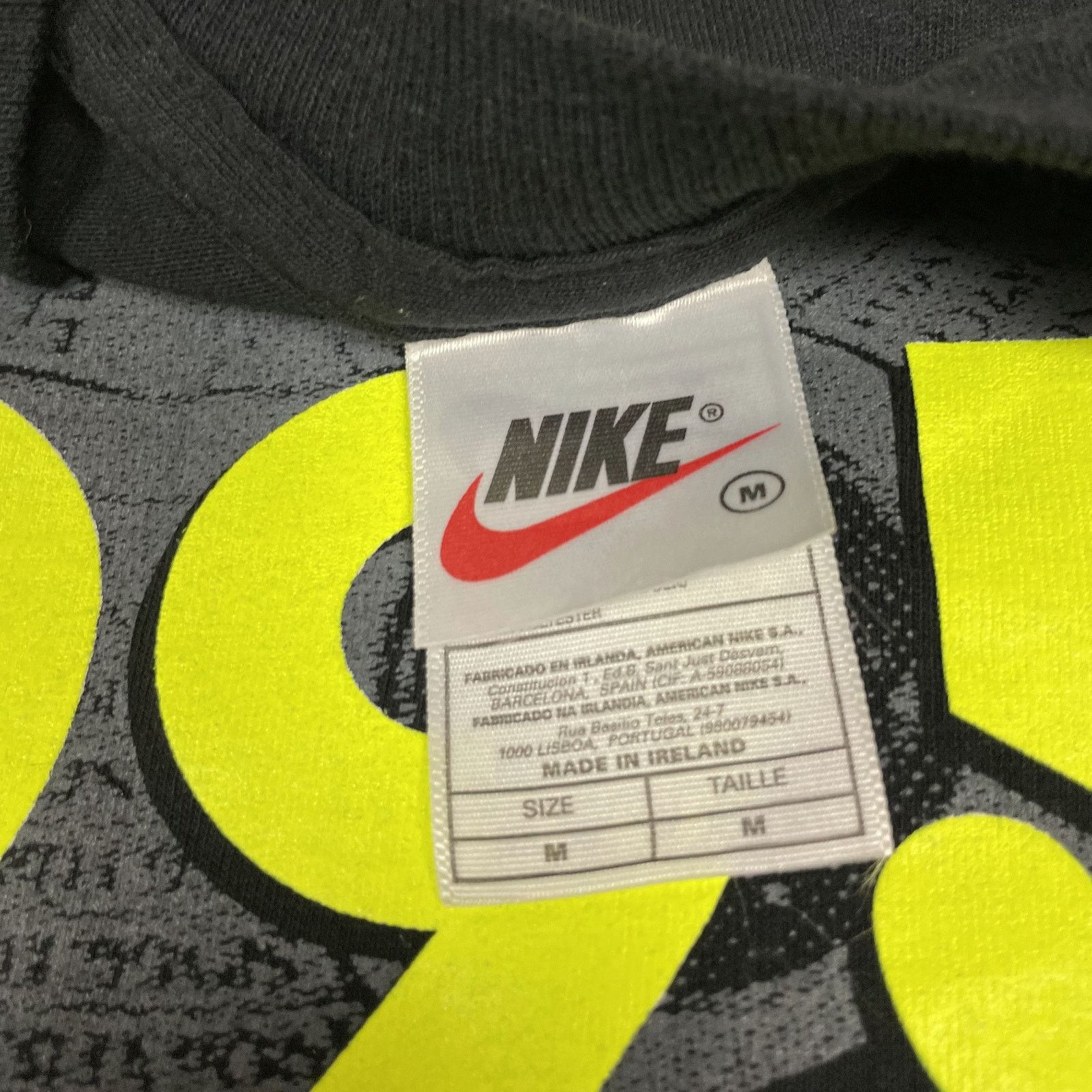 Nike × Vintage Nike Mens Black Borussia Dortmund Football Team Shirt Medium Size US M / EU 48-50 / 2 - 8 Thumbnail