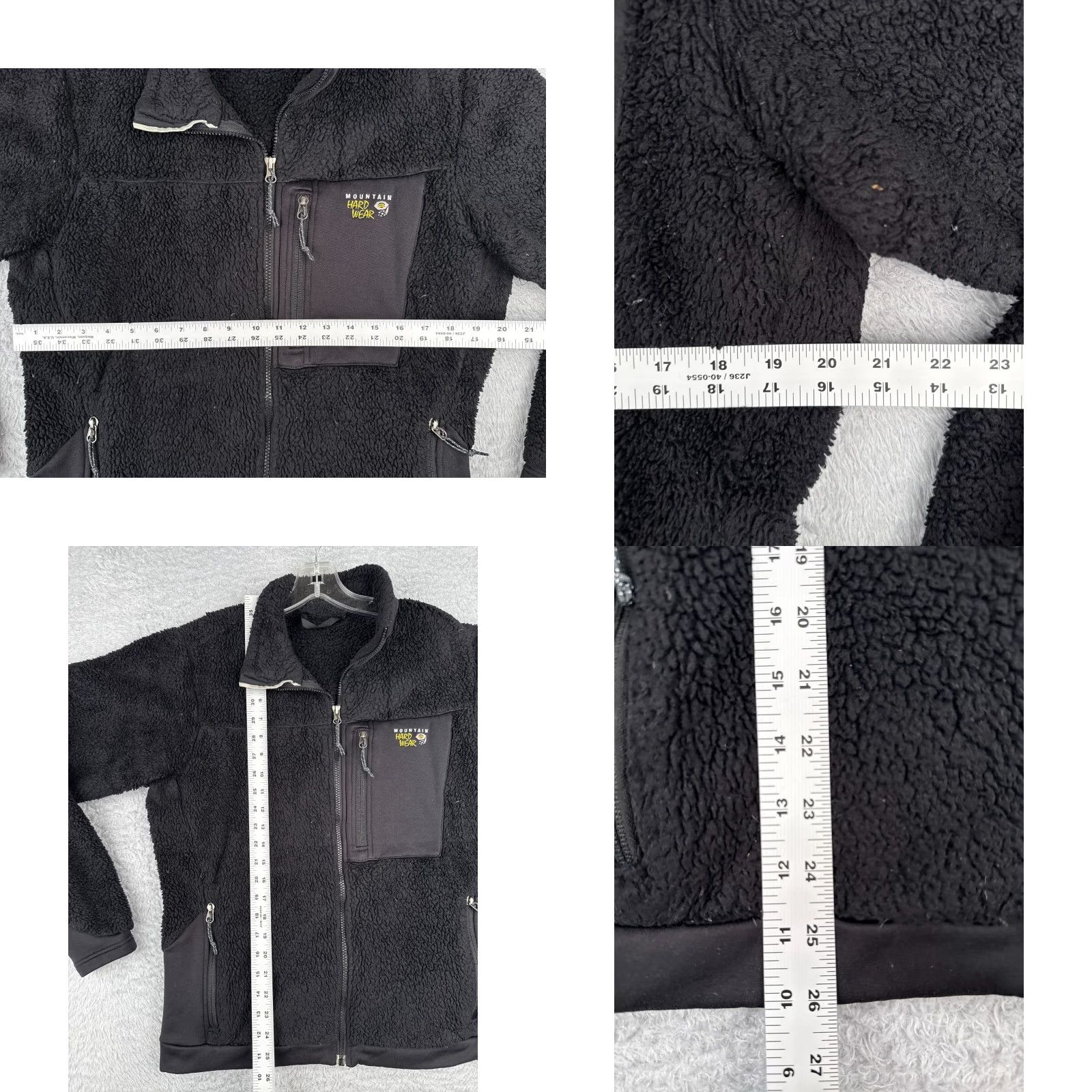 Mountain Hardwear Mountain Hardwear Jacket Womens Medium Black Full Zip Deep Pile Fleece Polyester Size M / US 6-8 / IT 42-44 - 8 Thumbnail