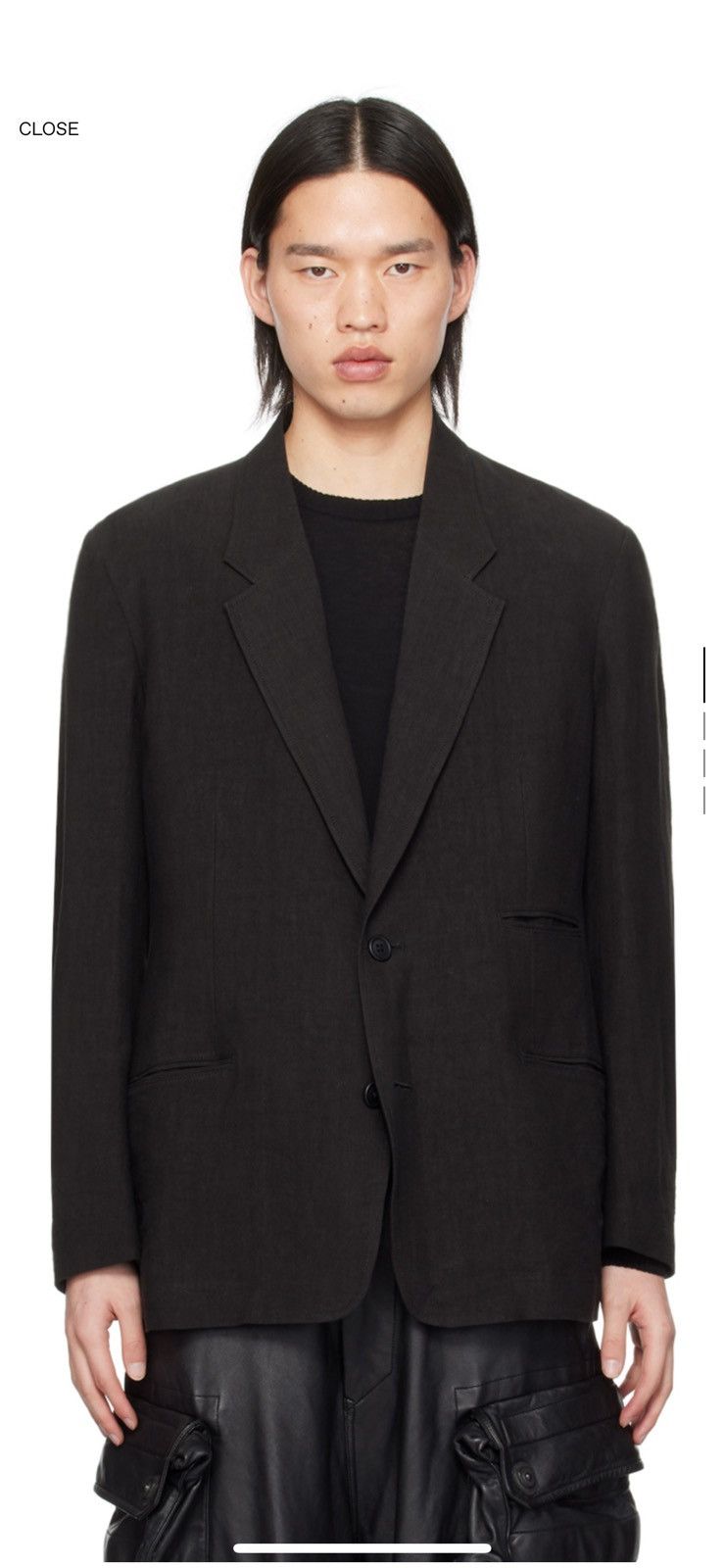 Yohji Yamamoto Y’s For Men Linen Suit Size 38R - 3 Thumbnail