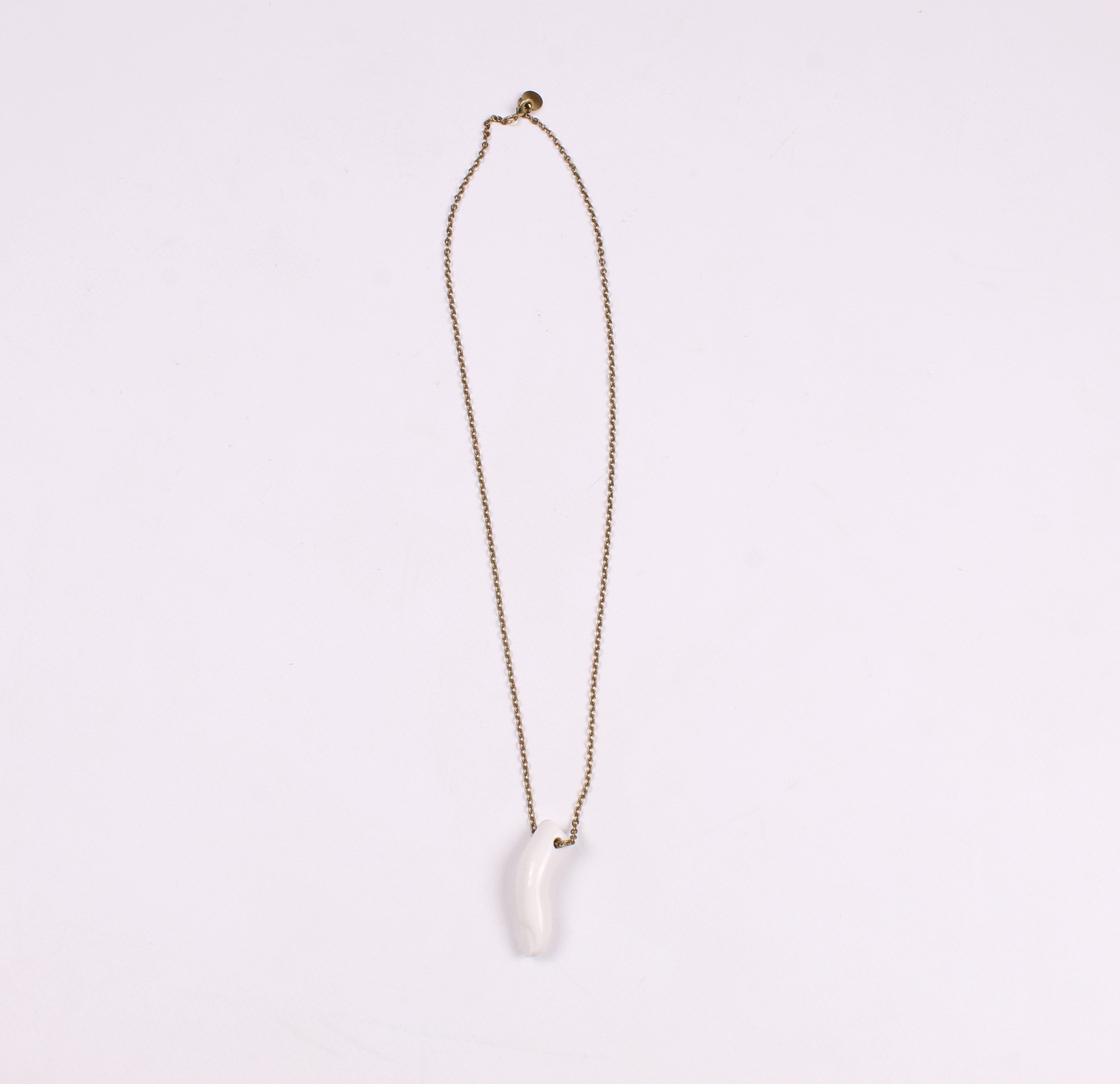 Other Les Nereides N2 White Finger Necklaces Size ONE SIZE - 2 Thumbnail