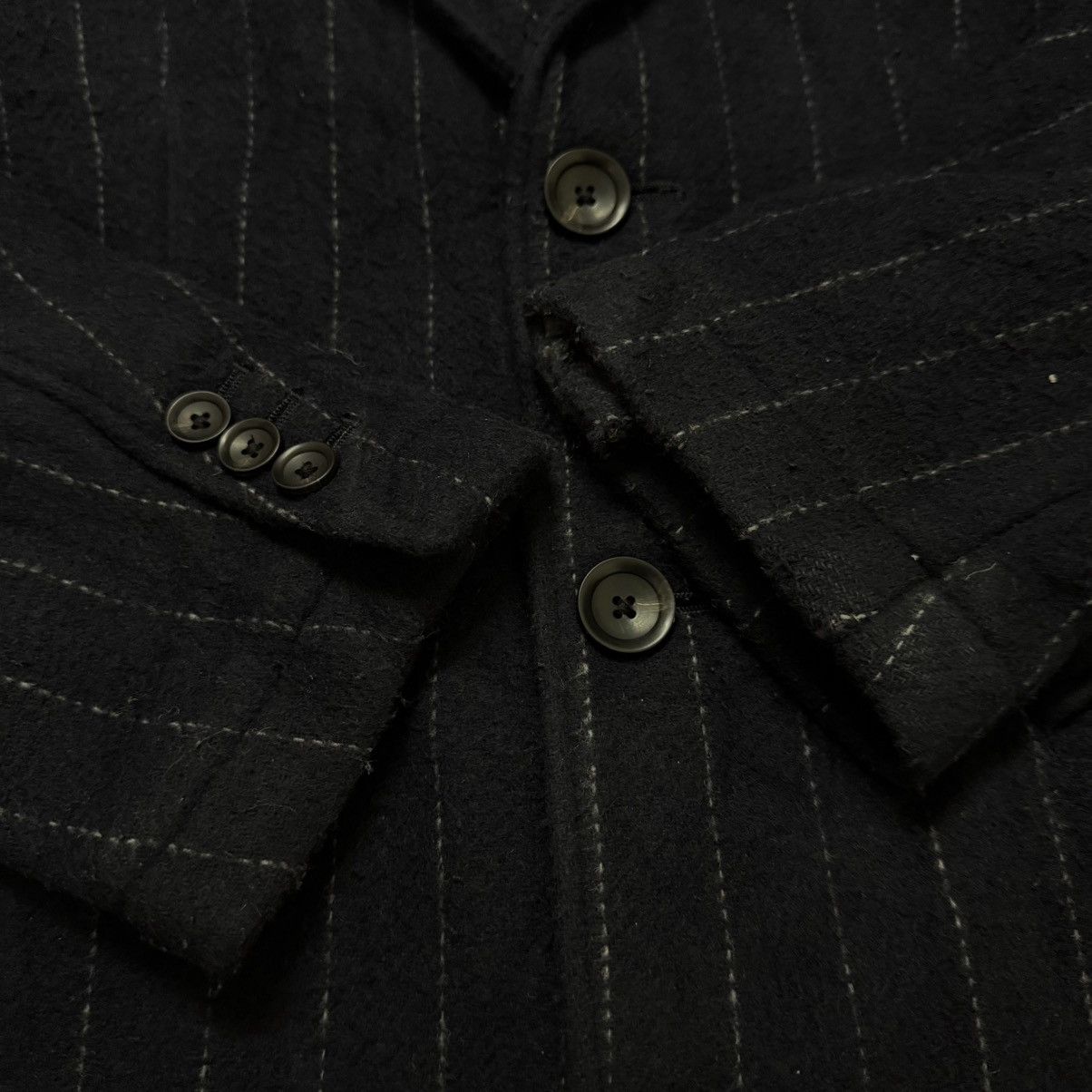 Journal Standard Journal Standard Lematex Pinstriped Coat Jacket Size US M / EU 48-50 / 2 - 10 Thumbnail