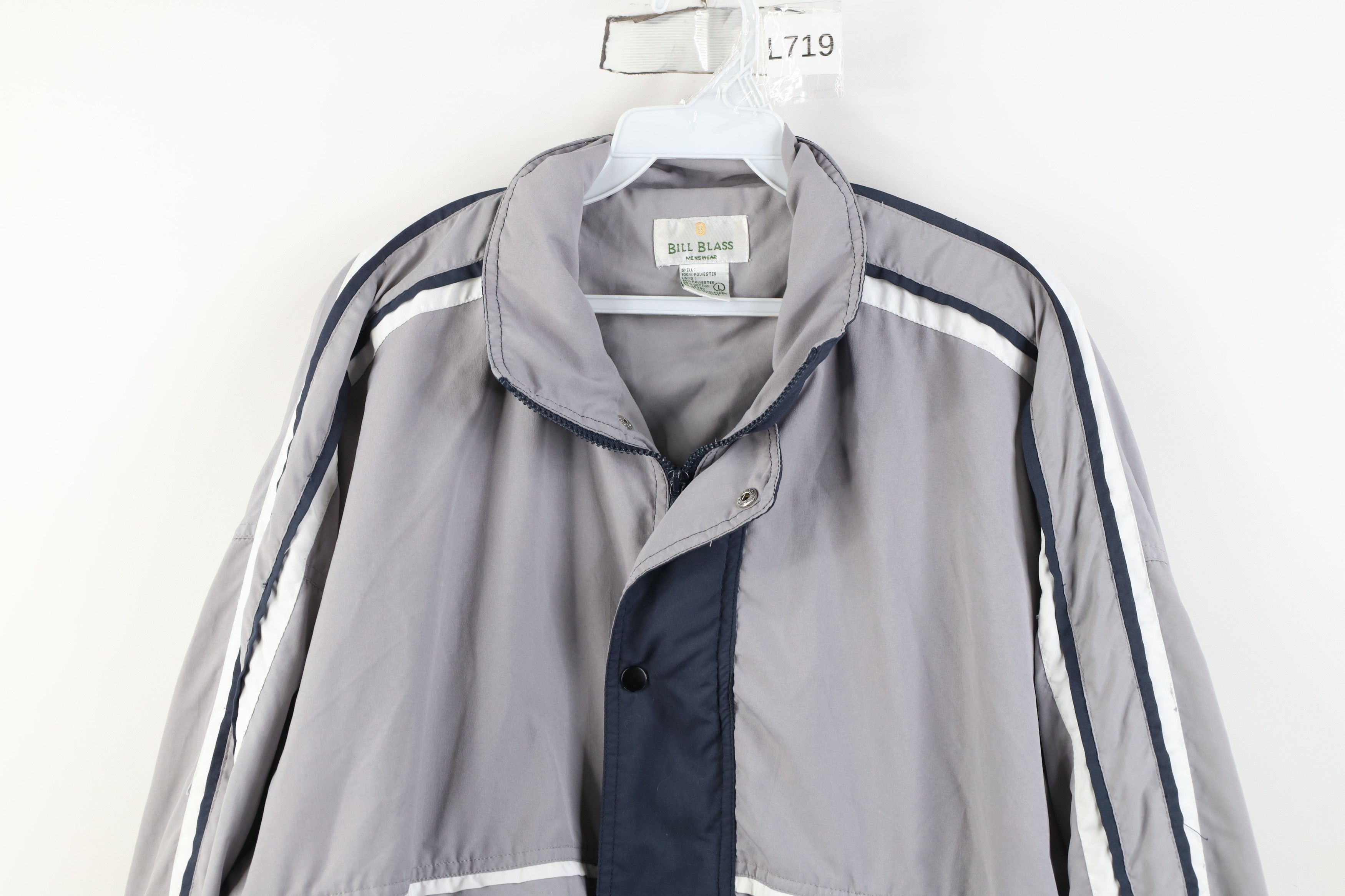 Vintage Vintage 90s Streetwear Lined Full Zip Bomber Jacket Coat Size US L / EU 52-54 / 3 - 2 Thumbnail