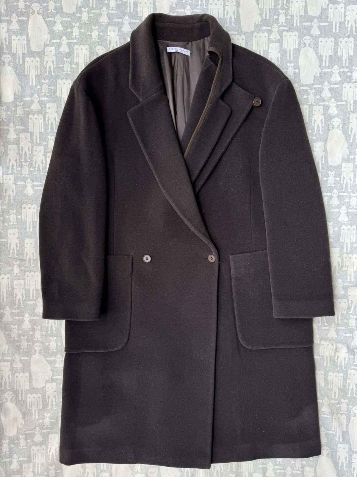 2000s Hussein Chalayan wool jacket Vintage 2000s Hussein Chalayan