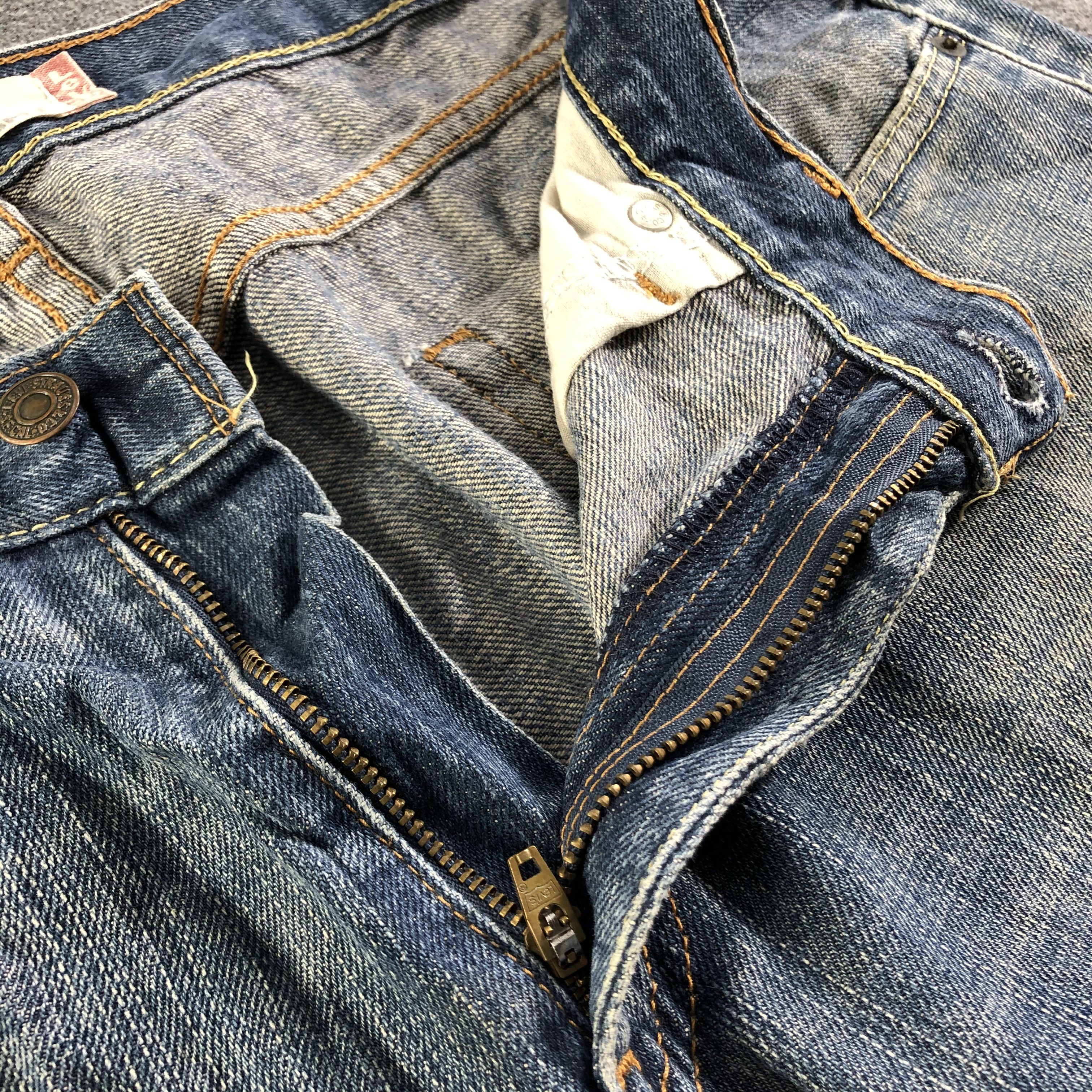 Levi's Vintage Blue Wash Levis 559 Jeans-J3025 Size US 38 / EU 54 - 8 Thumbnail