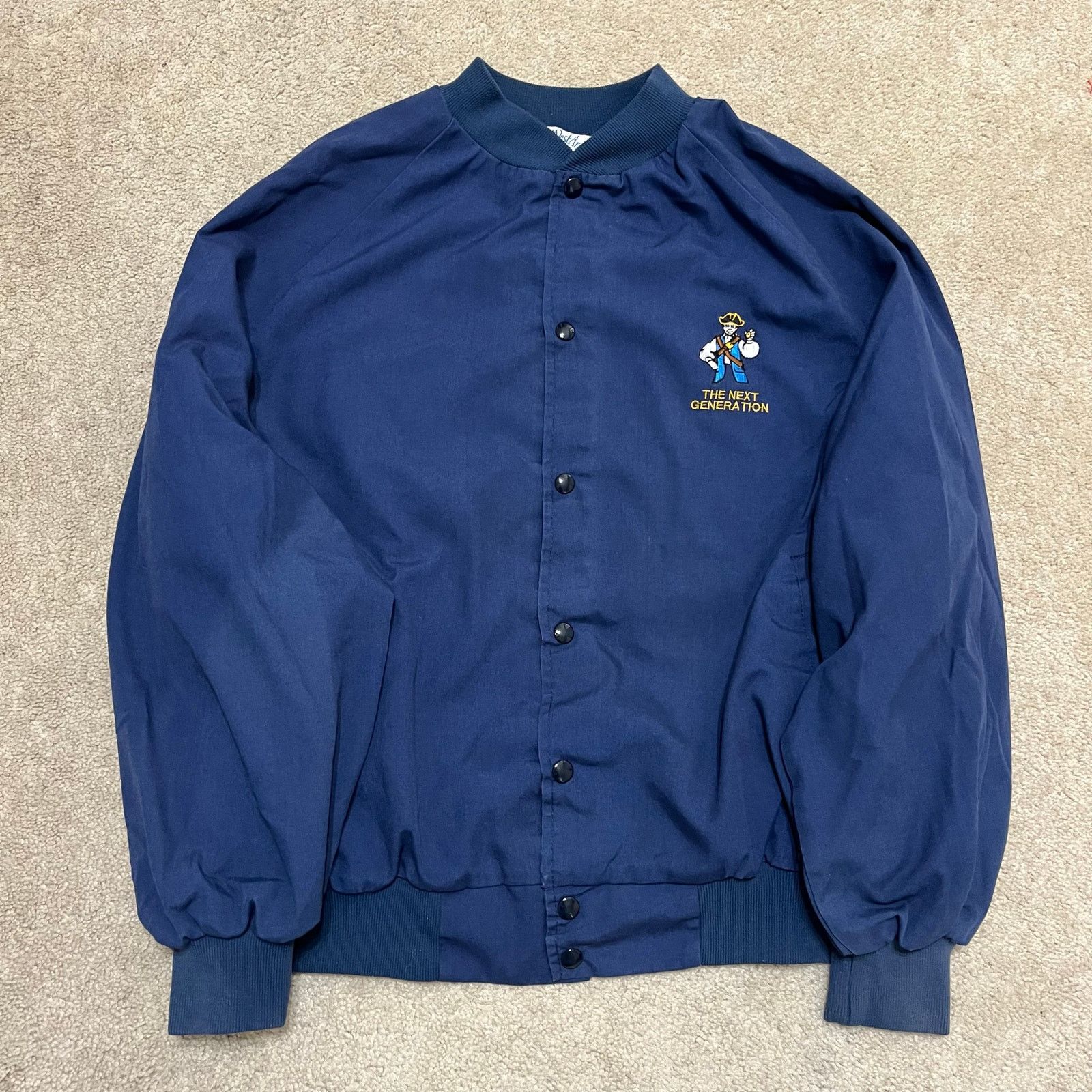 Other Vintage West Ark ‘The Next Generation’ Blue Canvas Jacket XL Size US XL / EU 56 / 4 - 1 Thumbnail