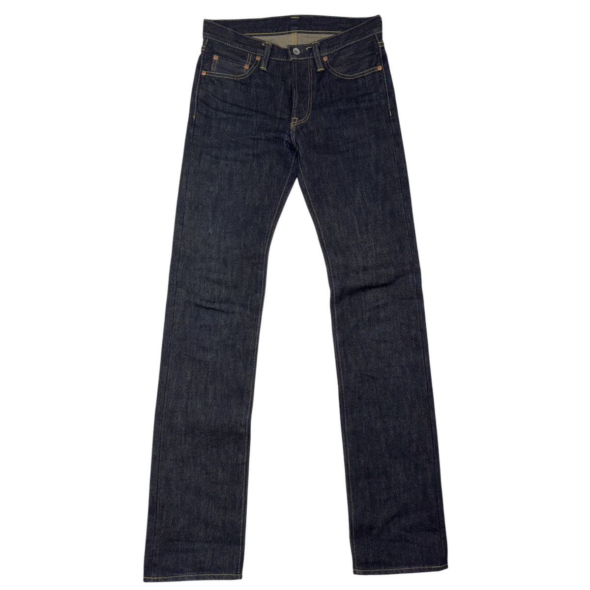 Iron Heart 21oz 666S Slim Straight Denim Jeans Size US 30 / EU 46 - 2 Thumbnail