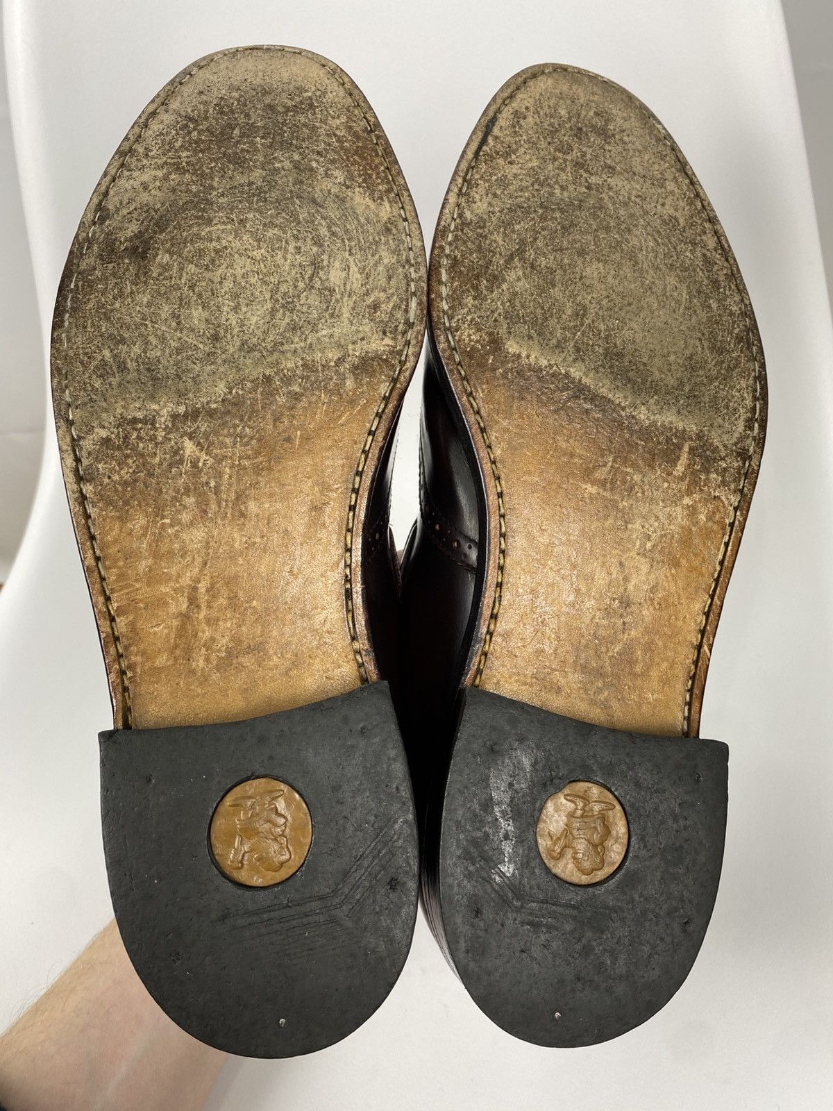 Barker Barker Patent Leather Fringed Loafers size EU8 US9 Size US 9 / EU 42 - 7 Thumbnail