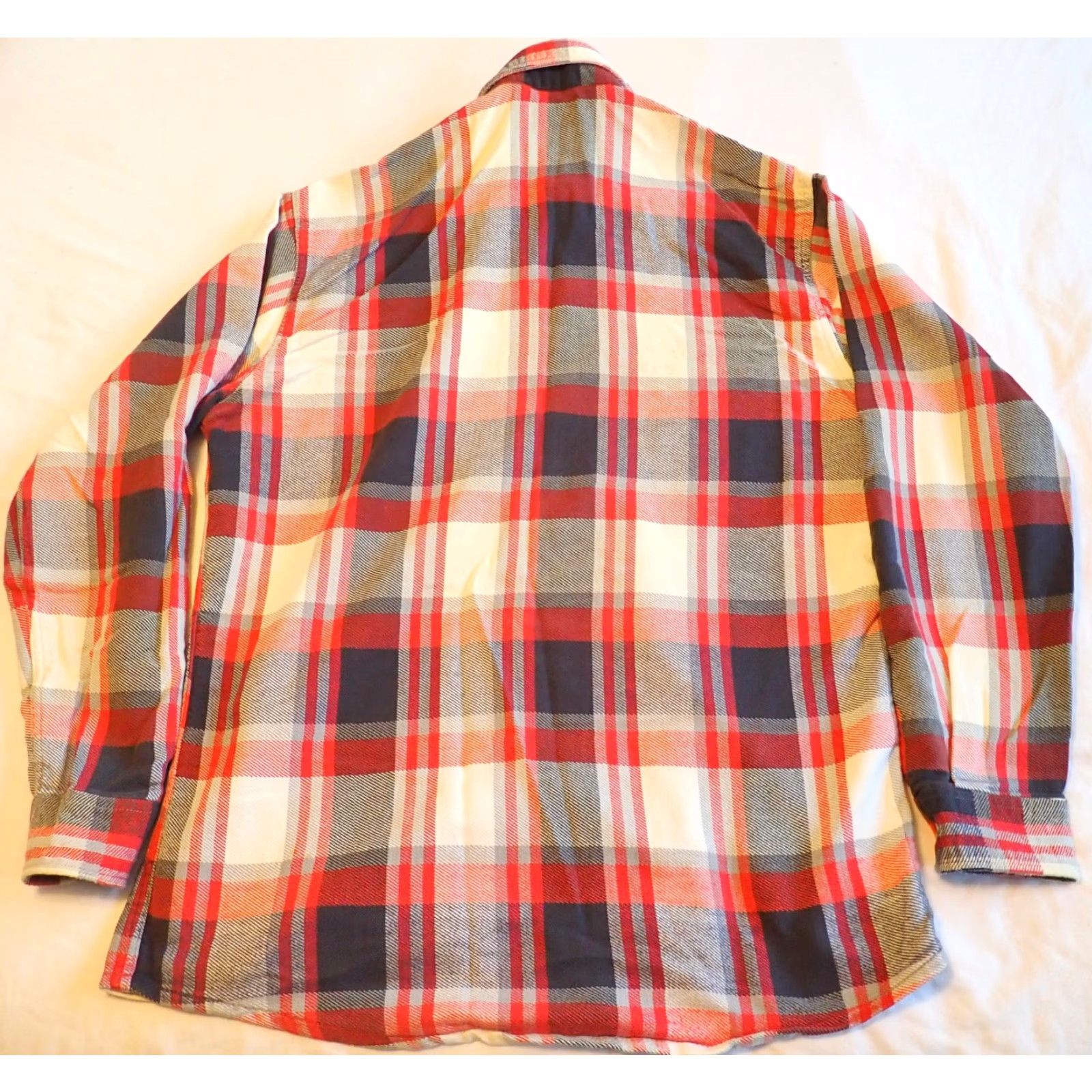 Vintage VINTAGE St. John's Bay Big Mac Flannel Shirt LT Black Red White Plaid Long Sleeve Button-Up 90s Mens Size US L / EU 52-54 / 3 - 2 Thumbnail