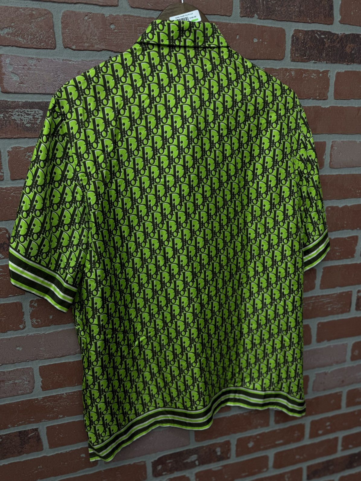Dior Dior Silk Button Up Green Size 39/M $1750 Retail Exlusive Size US M / EU 48-50 / 2 - 7 Thumbnail