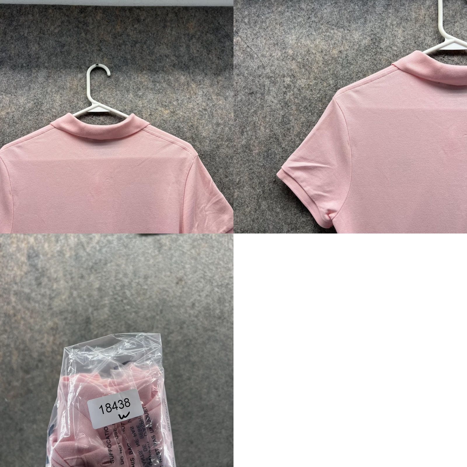Polo Ralph Lauren Polo Ralph Lauren Polo Shirt Women Medium Pink Solid Short Sleeve Collared Button Vintage No Size M / US 6-8 / IT 42-44 - 9 Thumbnail