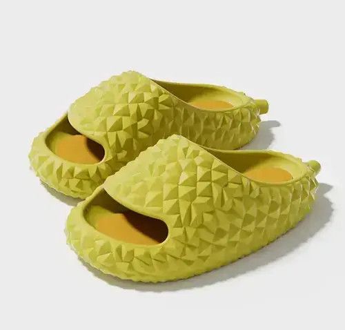 Other Funny Durians Slippers. Size US 9 / EU 42 - 2 Thumbnail