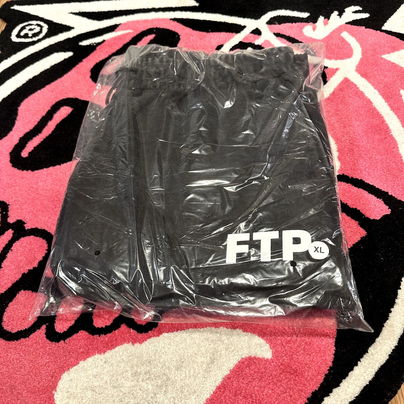 Fuck The Population FTP Overdyed Logo Sweatpants – Size XL (Black) – As Pictured Size US 30 / EU 46 - 4 Thumbnail