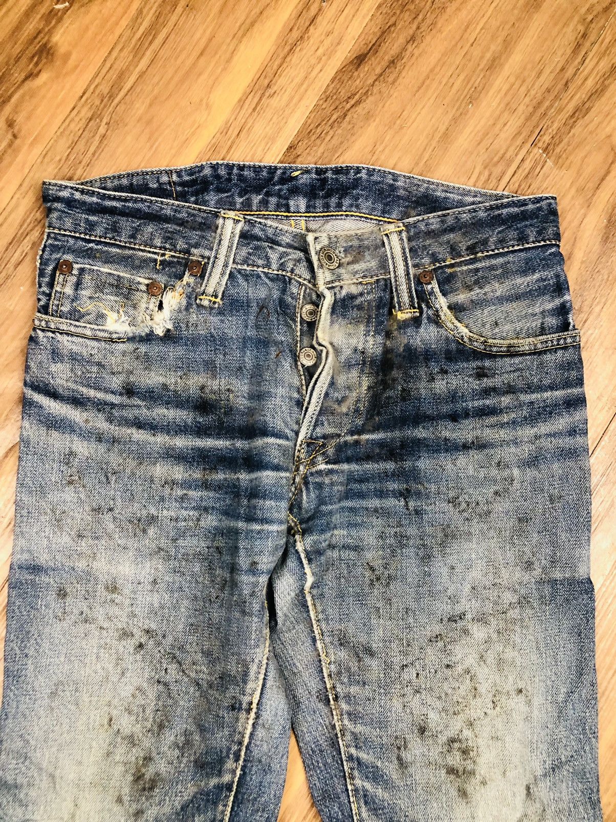 Skull Jeans by an Alchemist Skull Jeans By An Alchemist (36) Size US 29 - 3 Thumbnail