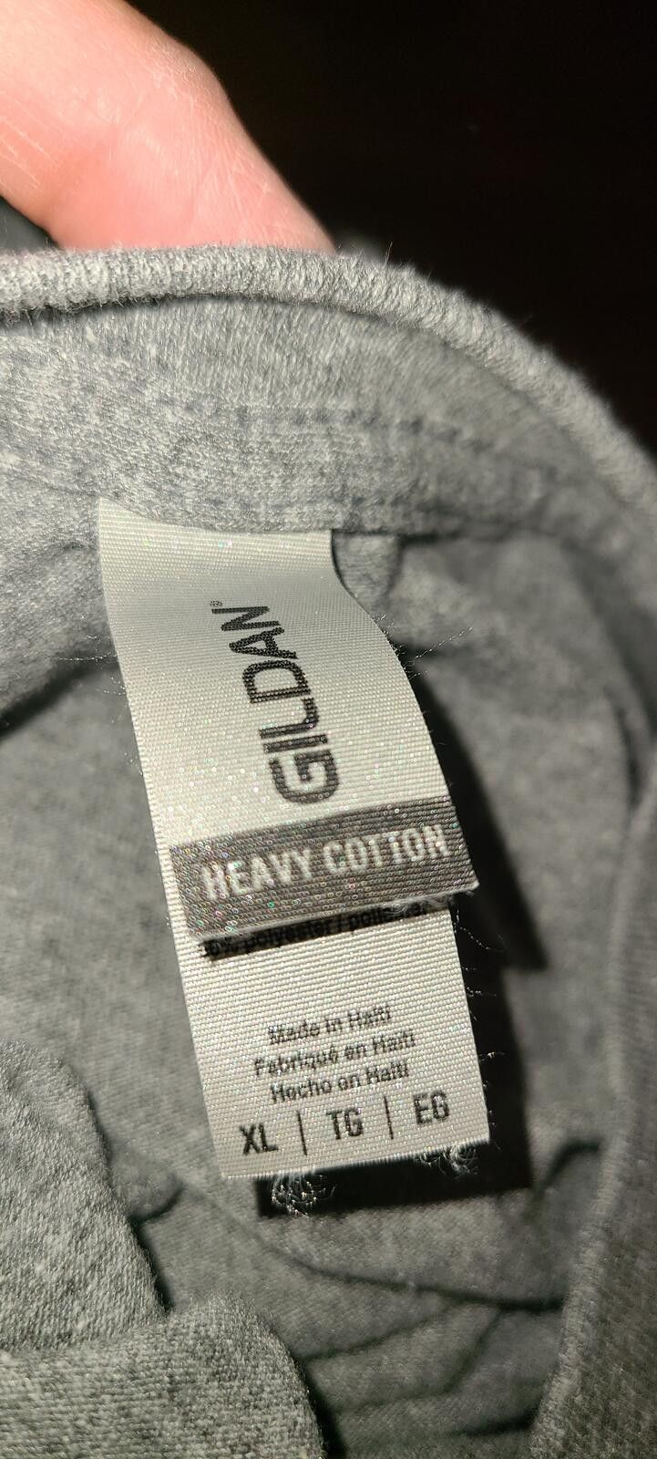 Gildan Gildan Heavy Cotton XL Gray San Antonio Skull T-Shirt Size US XL / EU 56 / 4 - 3 Thumbnail