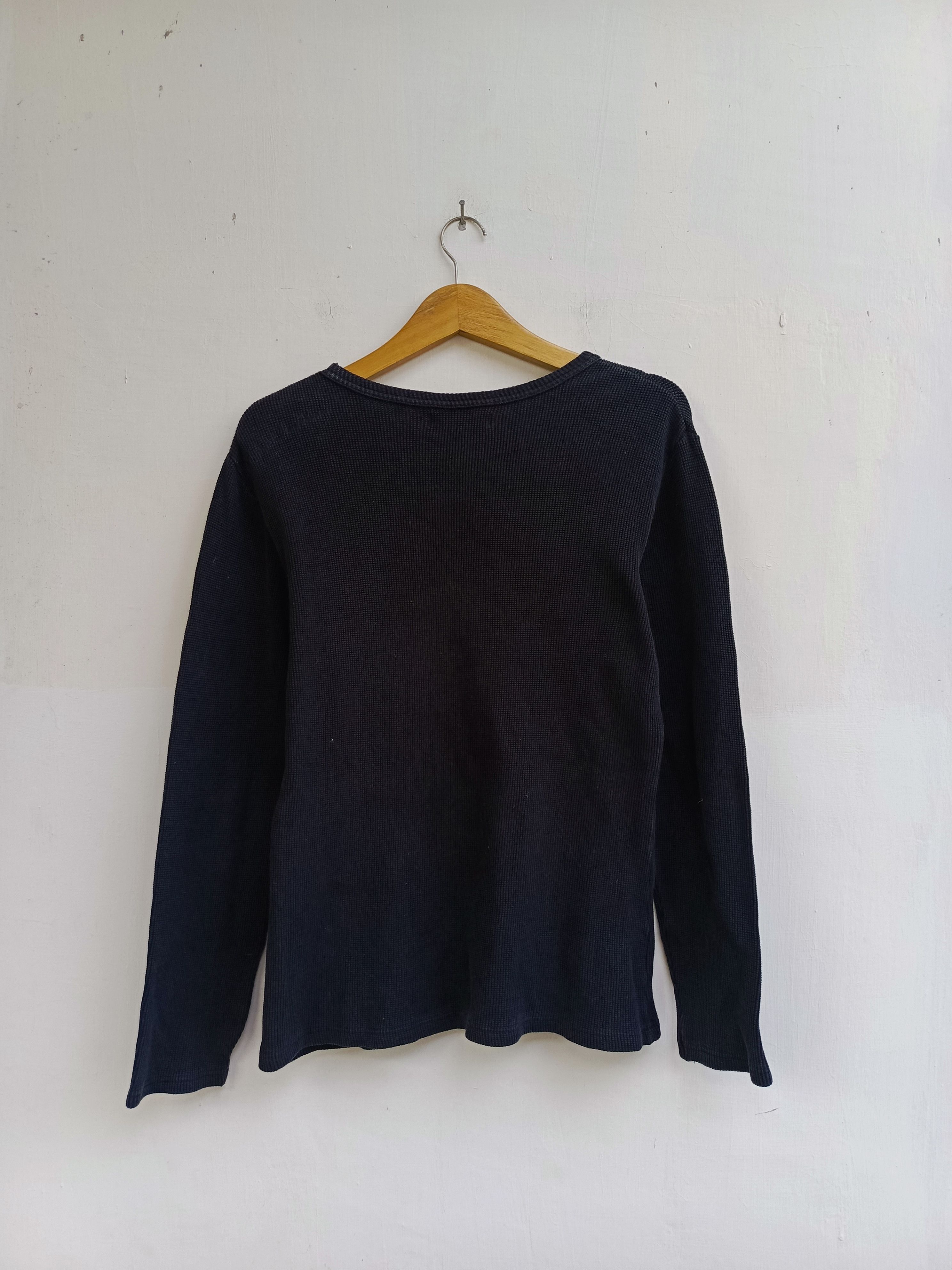 Japanese Brand Dope+Drakkar black long sleeve tshirt Size US M / EU 48-50 / 2 - 7 Thumbnail