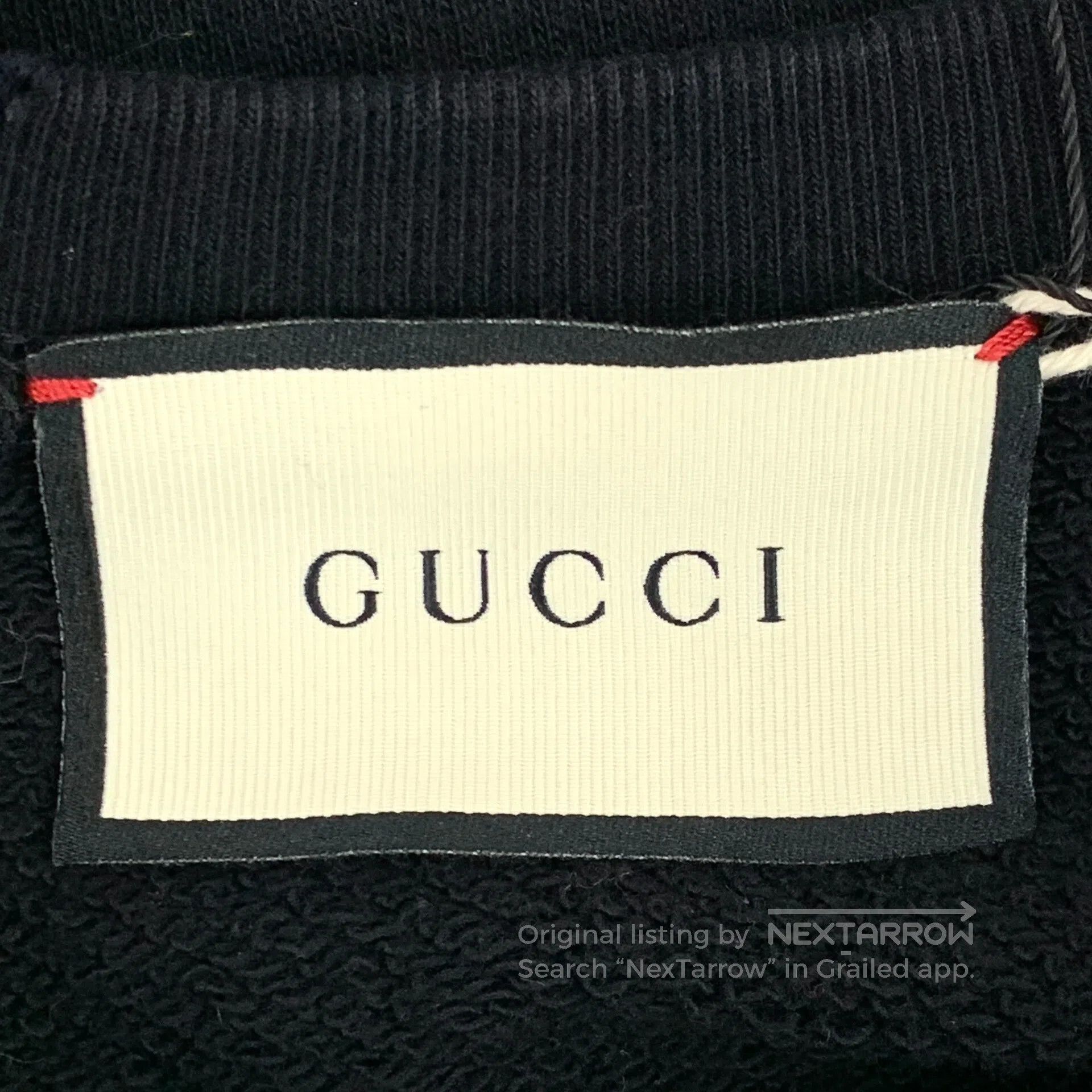 Gucci Guicci Black butterfly sequin heavy embroidery round neck Size US XXS / EU 40 - 6 Thumbnail