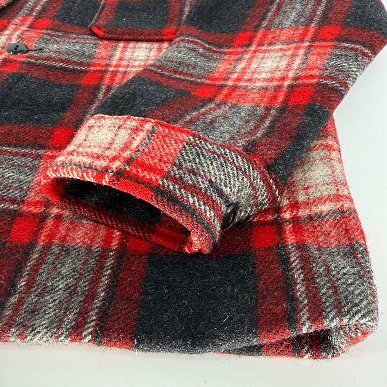 Pendleton VTG 1960s Pendleton Mackinaw Cruiser Jacket Wool Mens Medium Size US M / EU 48-50 / 2 - 5 Thumbnail