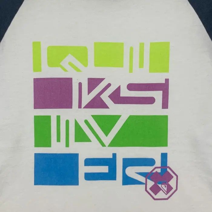 Quiksilver QUIKSILVER SURF Digital Logo Beach Raglan Tee Shirt Size US M / EU 48-50 / 2 - 4 Thumbnail