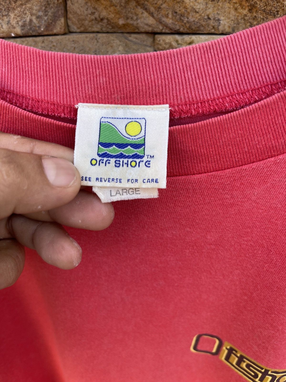 Pilgrim Surf + Supply Last Drop🔥STEALS🔥Vtg SUN FADED Off Shore Since 1972 T Shirt Size US L / EU 52-54 / 3 - 7 Thumbnail