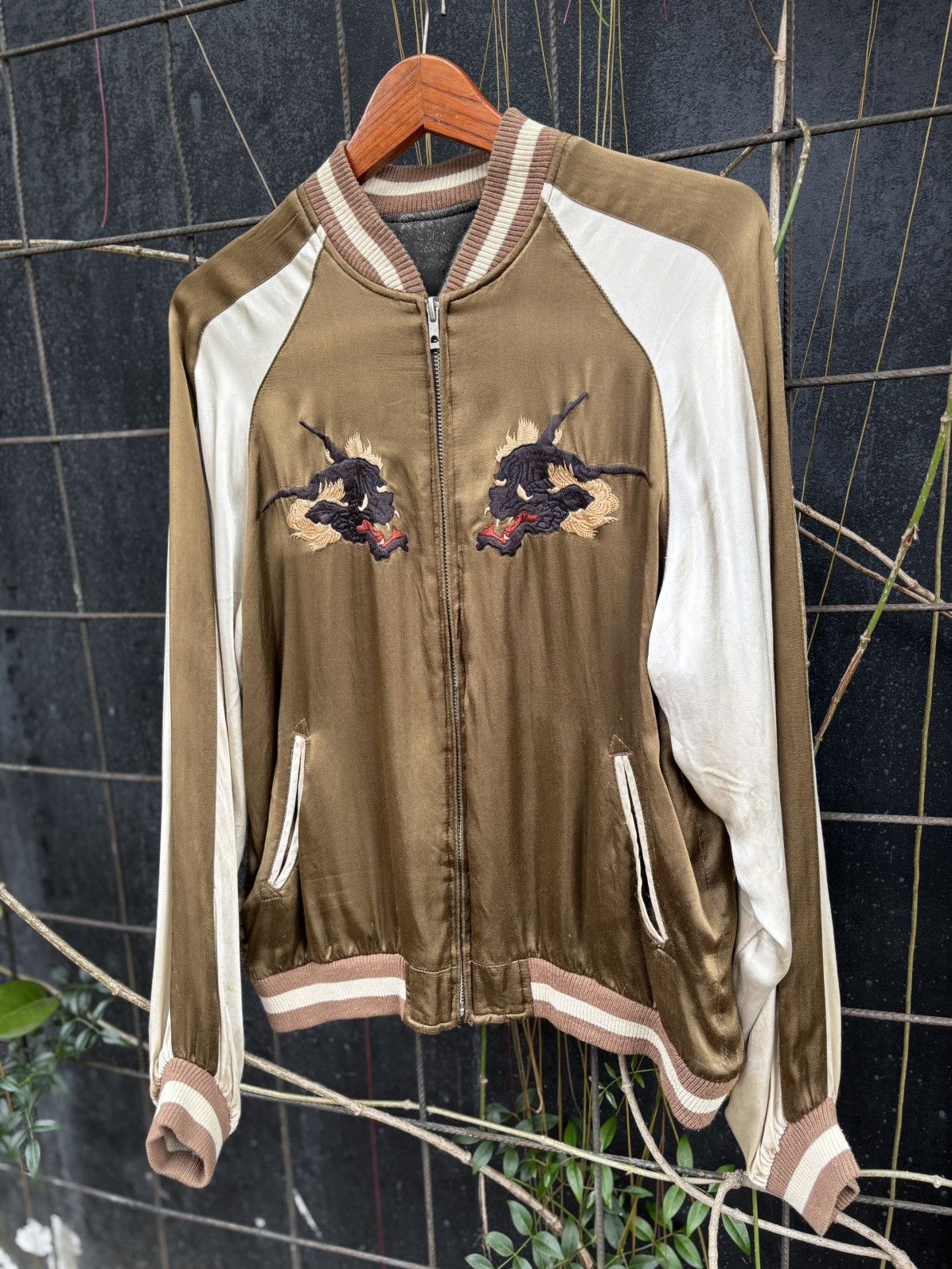Japanese Brand Japanese Classic Script Hyakka Ryoran Reversible Kintaro jkt Size US M / EU 48-50 / 2 - 2 Thumbnail