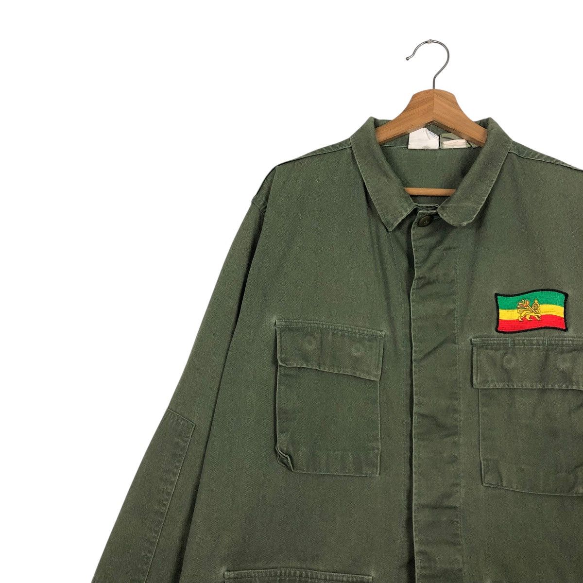 Vintage 🔥VINTAGE CHORE MILITARY JACKET USN PROPPER OG-07 DESIGN Size US M / EU 48-50 / 2 - 9 Thumbnail