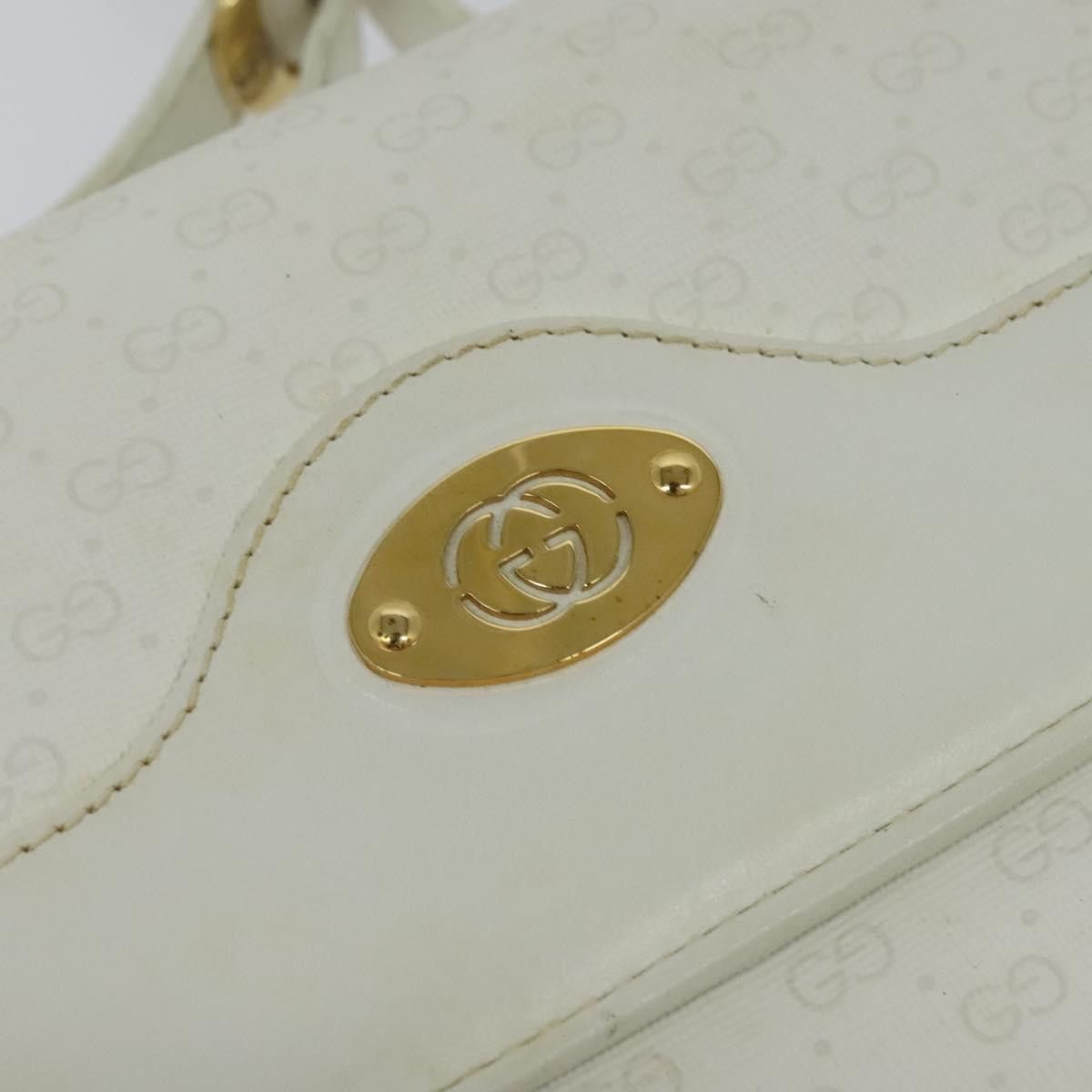 Gucci GUCCI Micro GG Supreme Shoulder Bag Pvc White Gold 004 106 Size ONE SIZE - 13 Thumbnail