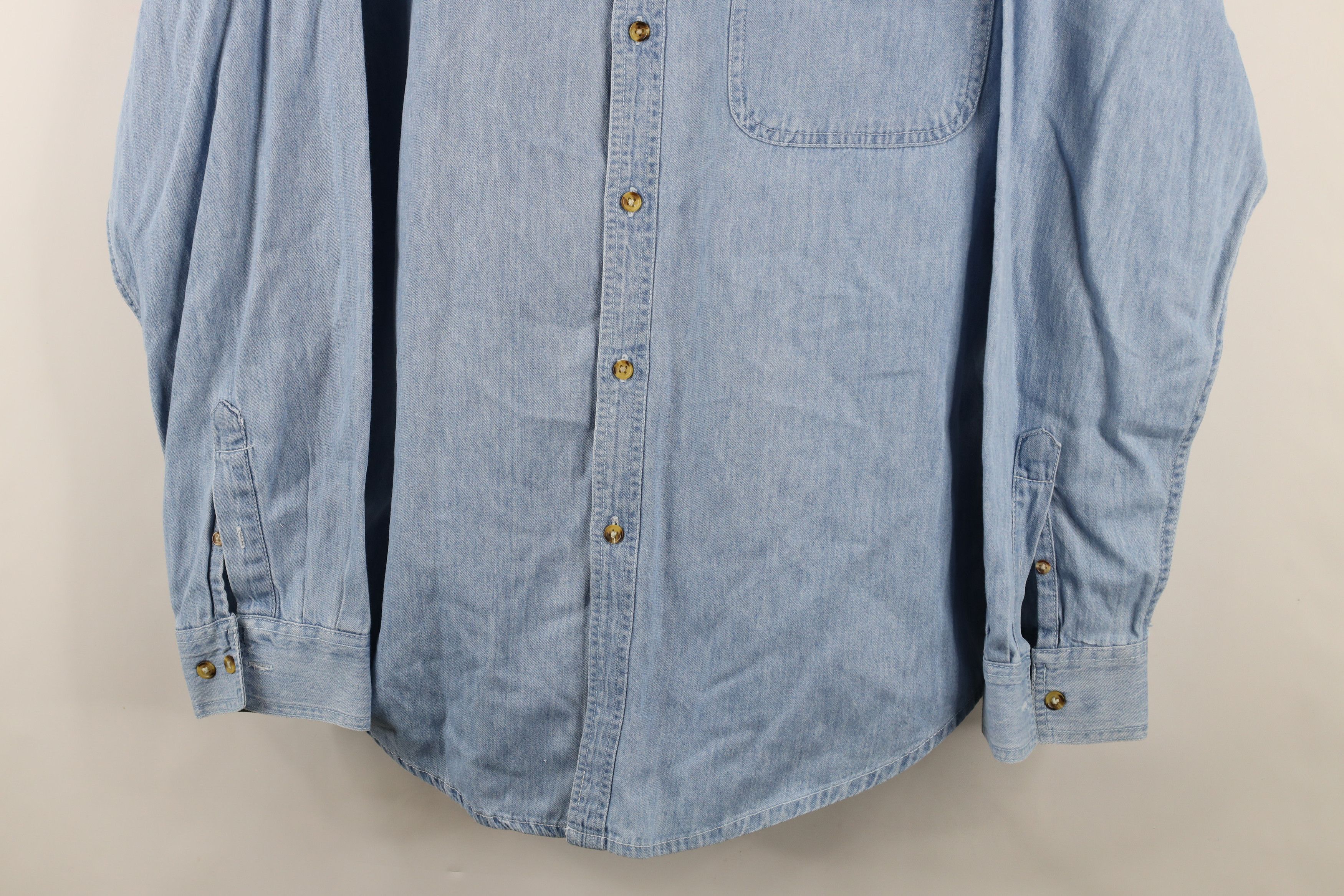 Vintage Vintage Champs University of Michigan Football Button Shirt Size US L / EU 52-54 / 3 - 3 Thumbnail