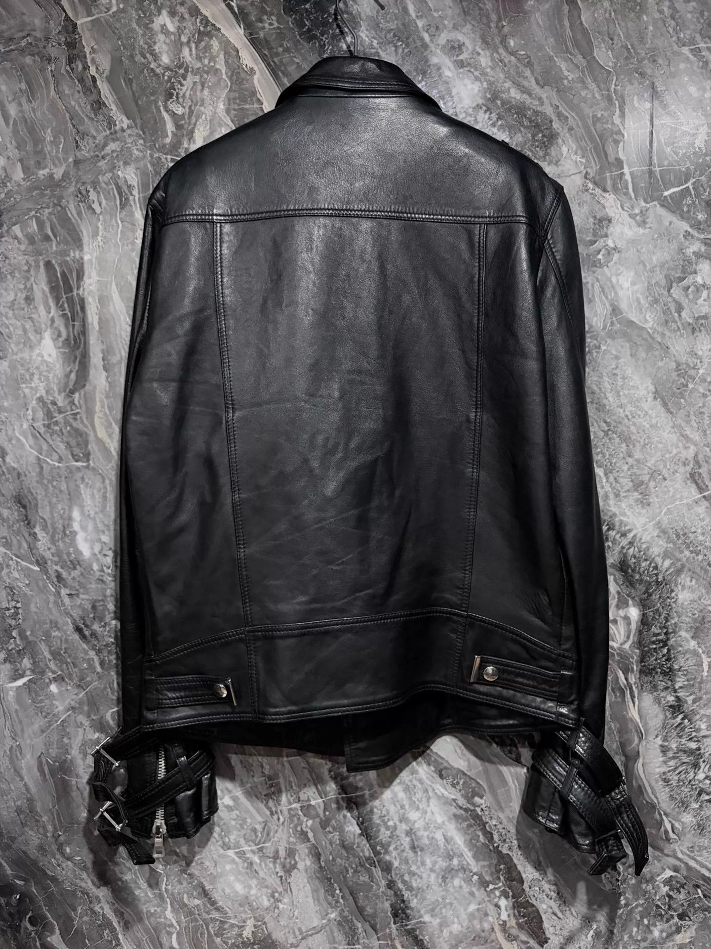 Balmain Balmain 14ss 4-Pocket Lambskin Jacket 48 Size US M / EU 48-50 / 2 - 2 Thumbnail