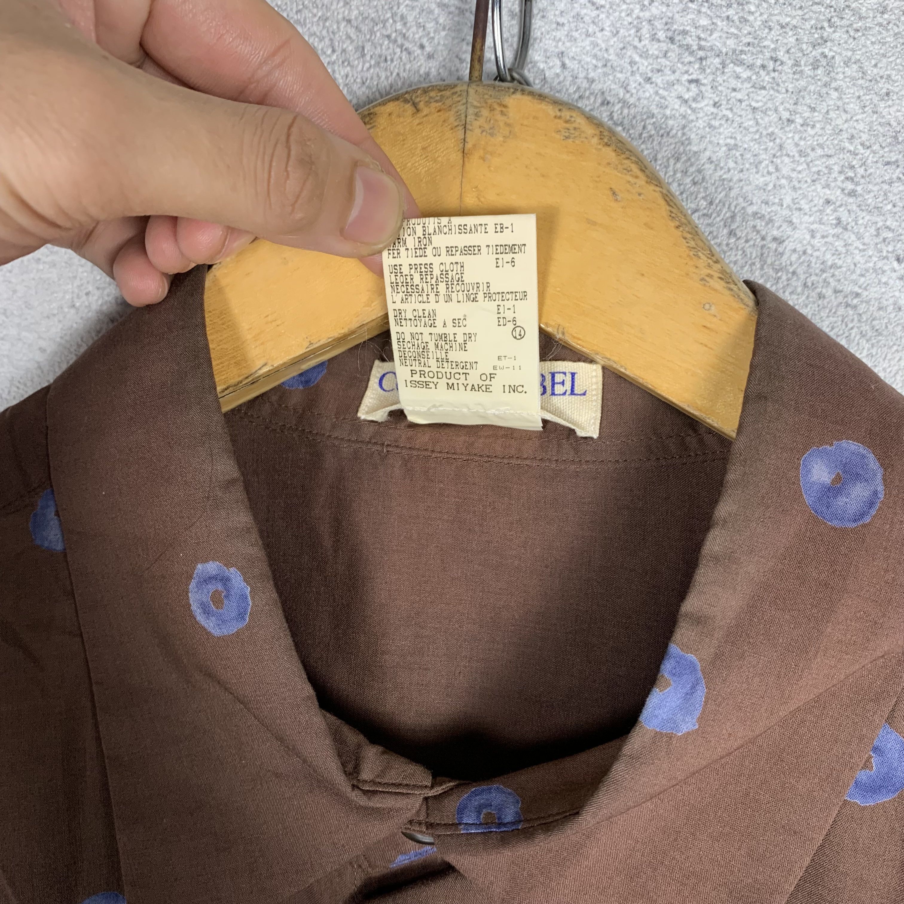 Issey Miyake Vintage 90s Issey Miyake Shirt Size US L / EU 52-54 / 3 - 5 Thumbnail