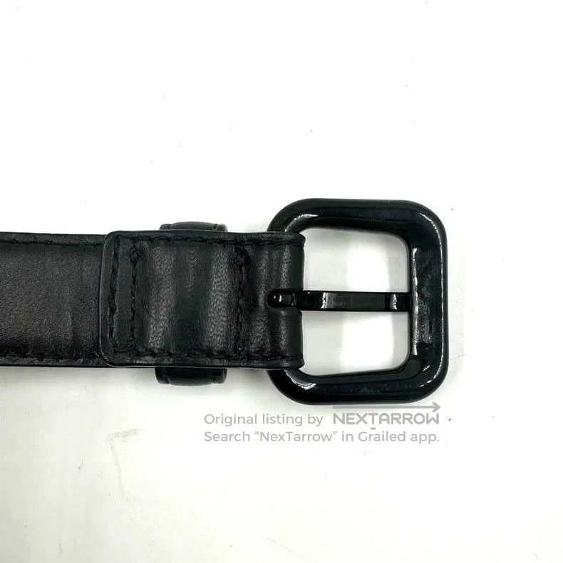 Bottega Veneta Bottega Veneta Black Woven Leather Belt. Size ONE SIZE - 5 Thumbnail