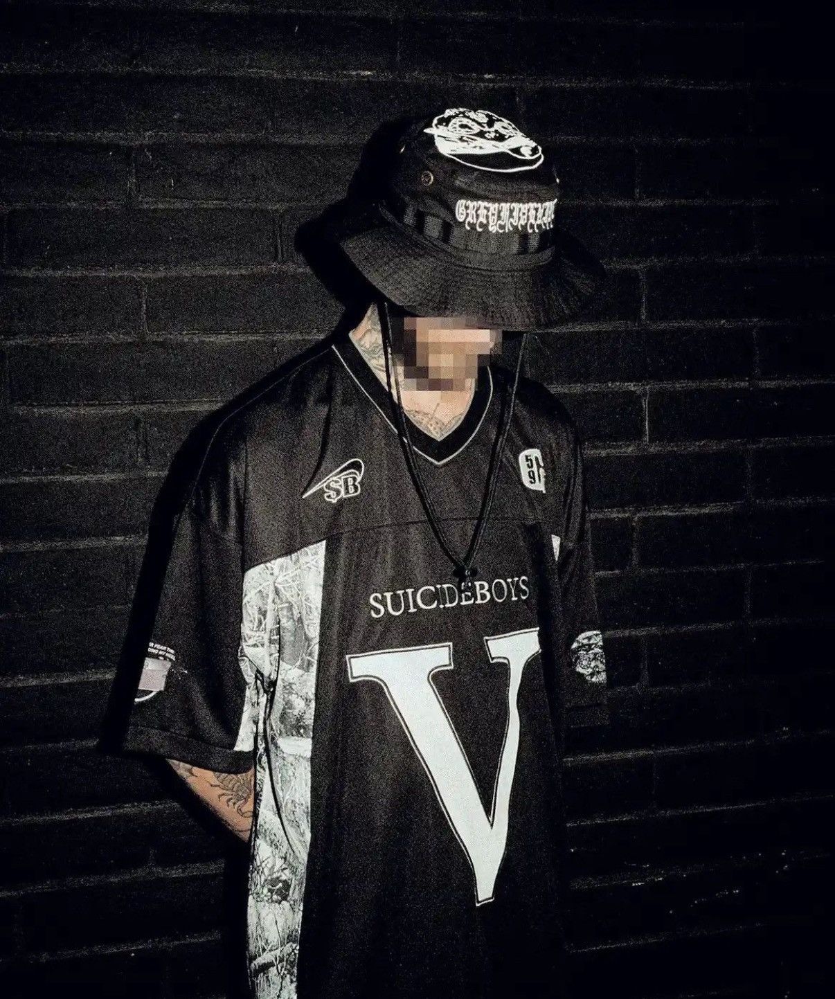 G59 $uicideboy$ Football Jersey suicideboys merch