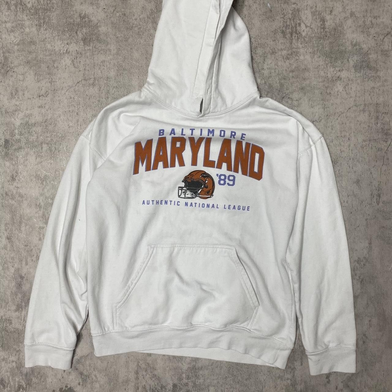 Other White Baltimore Maryland 1989 football Size US S / EU 44-46 / 1 - 1 Thumbnail
