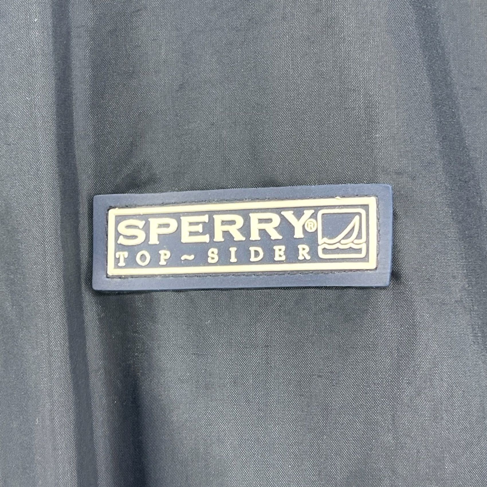 Sperry SPERRY Top Sider Windbreaker Jacket Mens L Blue Nylon 1/2 Zip Pullover Cinched Size US L / EU 52-54 / 3 - 7 Thumbnail