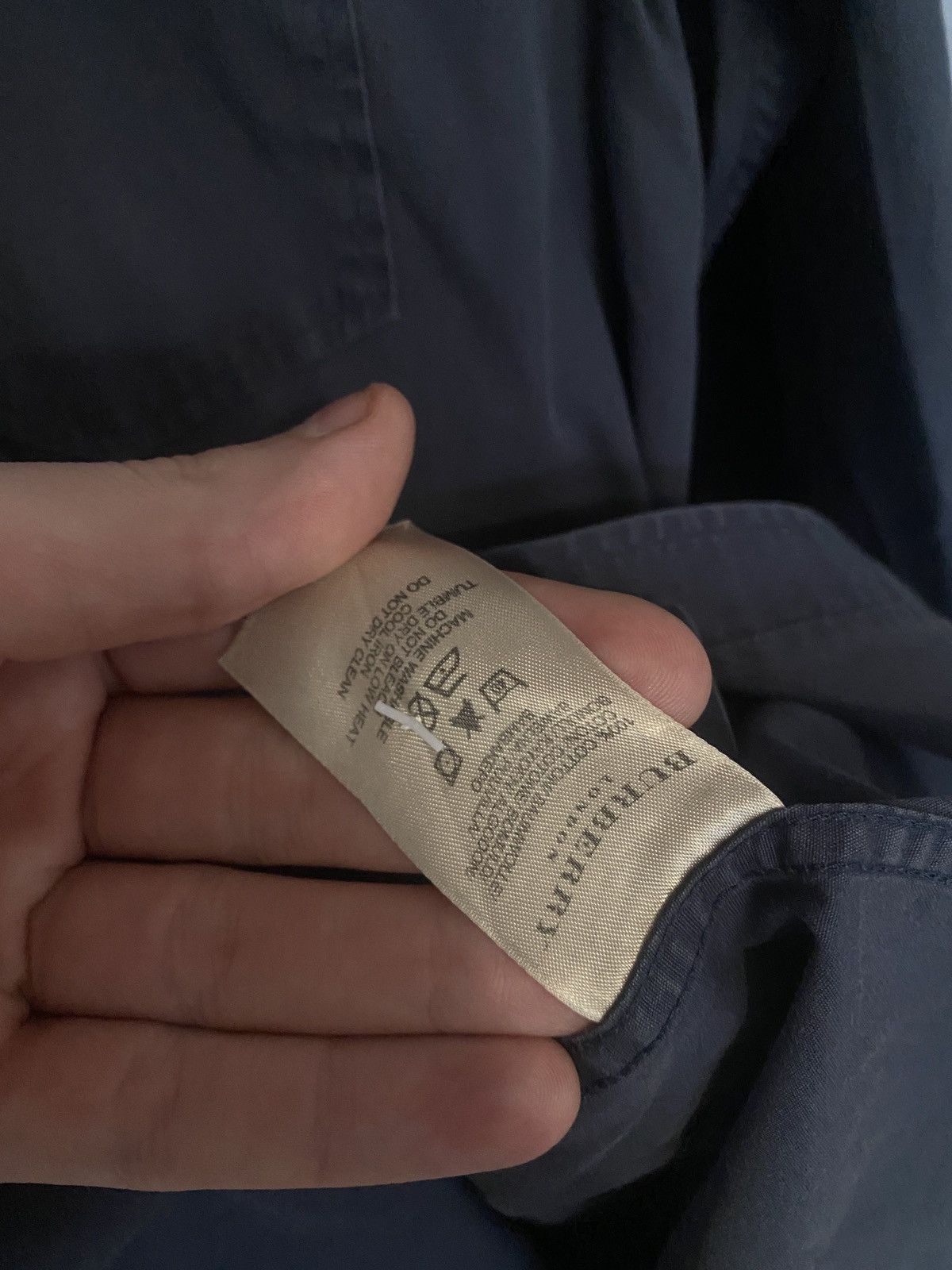Burberry Luxury Vintage pattern on cuffs burberry shirt button up Size US L / EU 52-54 / 3 - 3 Thumbnail