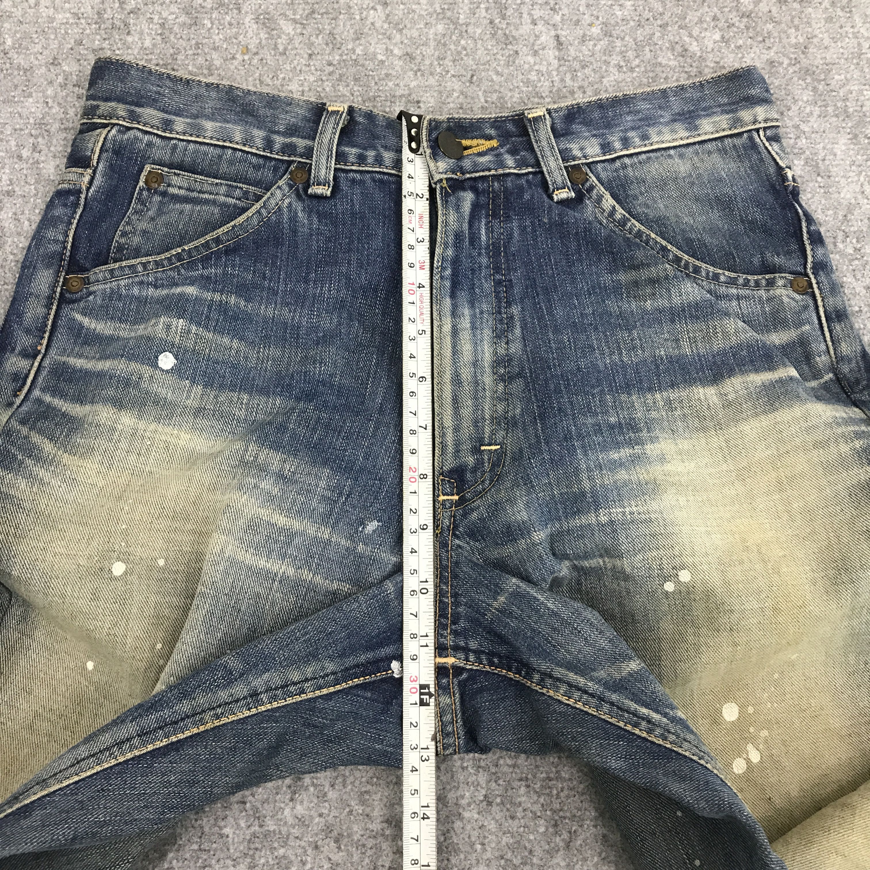 Japanese Brand × Lee LEE JAPAN DESIGN DENIM FADED RUSTY JEANS PANTS Size US 29 - 10 Thumbnail