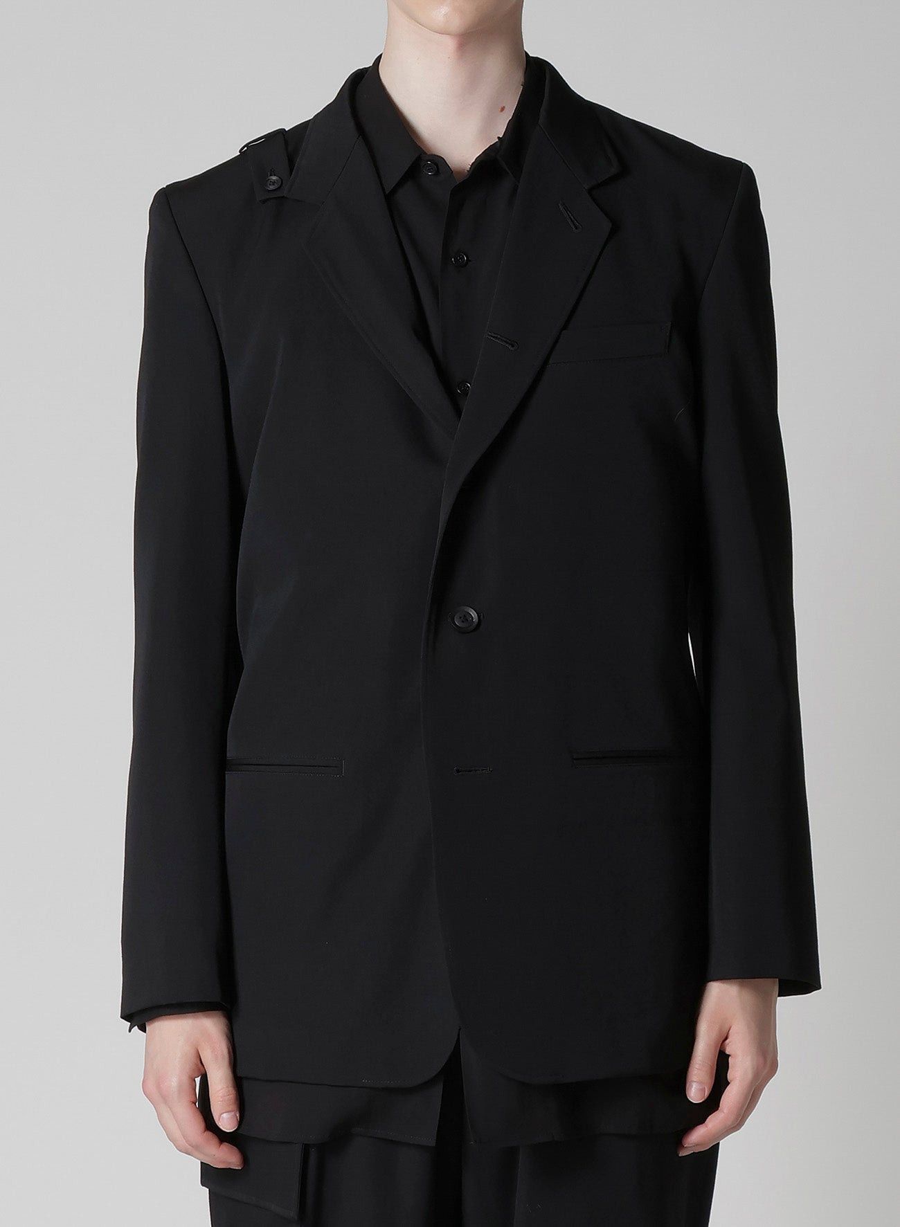 Yohji Yamamoto Yohji Yamamoto REGULATION GABARDINE 5BUTTONS JACKET BLAZER Size US L / EU 52-54 / 3 - 7 Thumbnail